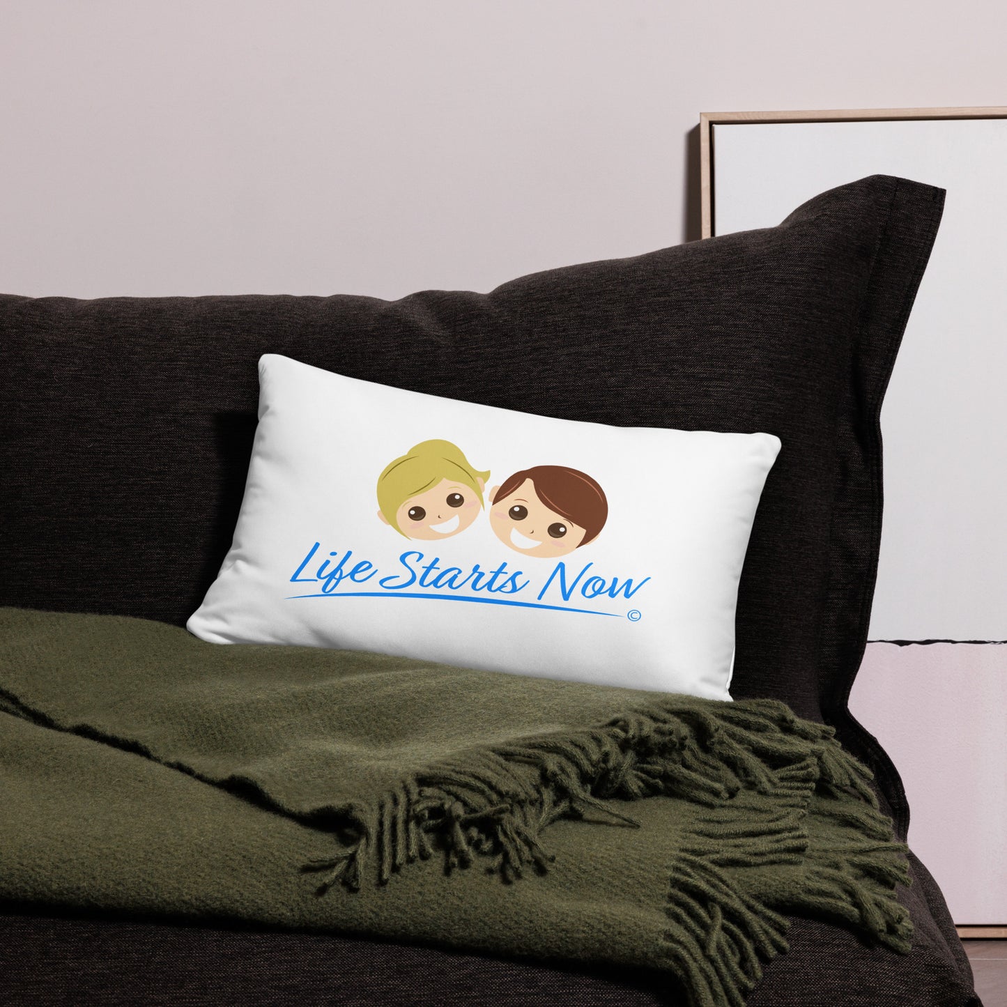 Life Starts Now Basic Pillows