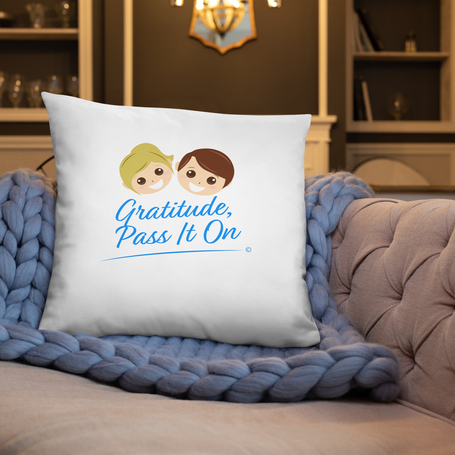 Gratitude, Pass it On Basic Pillows