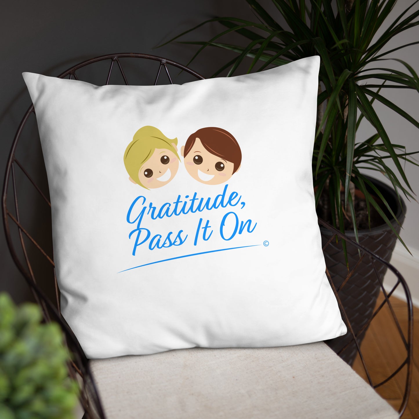 Gratitude, Pass it On Basic Pillows