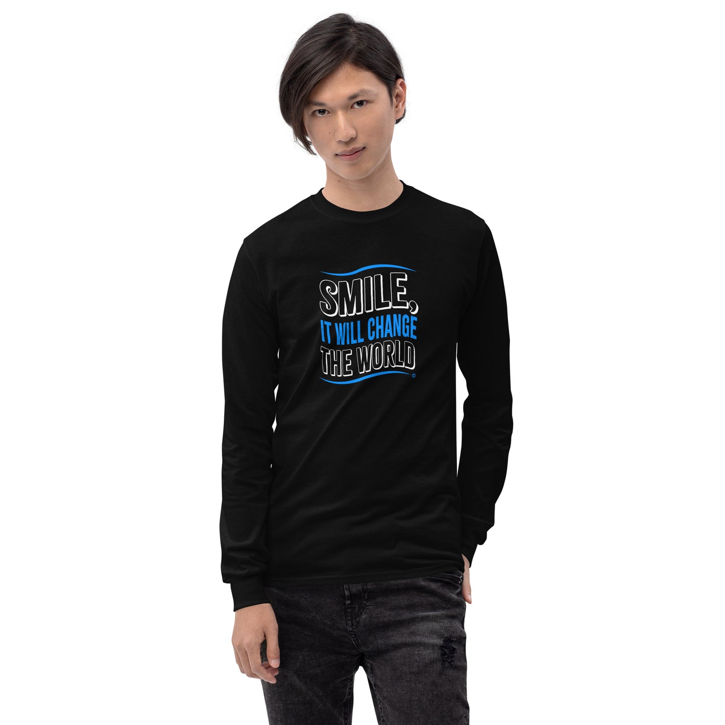 Smile, It will Change the World Unisex Long Sleeve Shirts