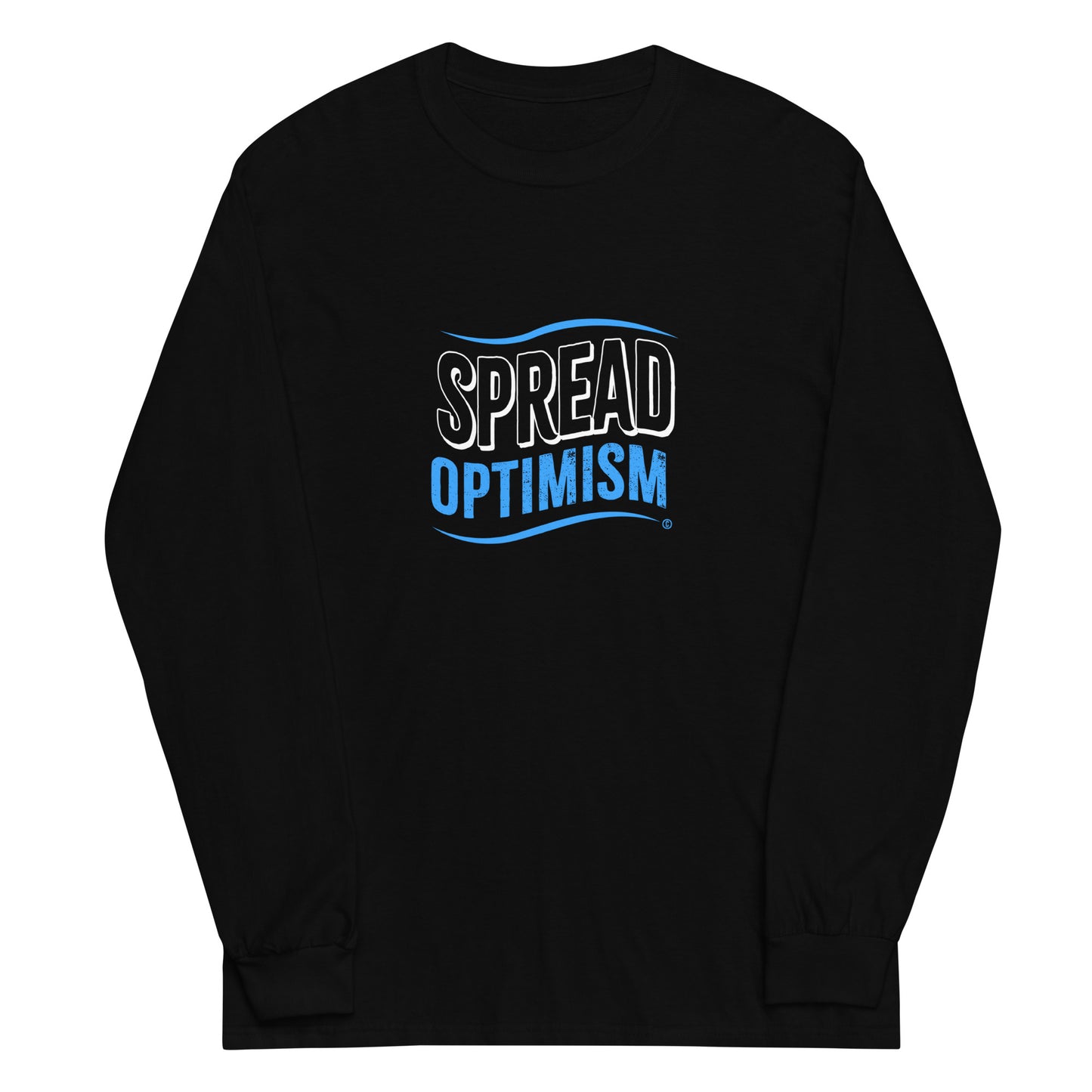 Spread Optimism Unisex Long Sleeve Shirts