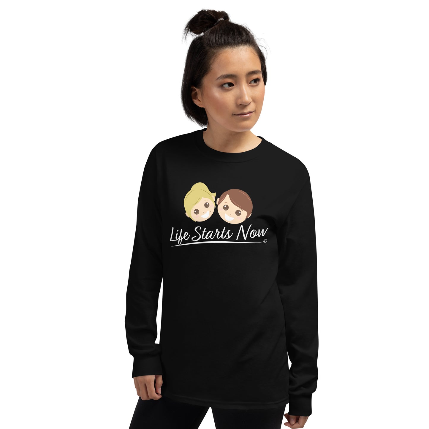 Lightweight long sleeve shirts - Front View