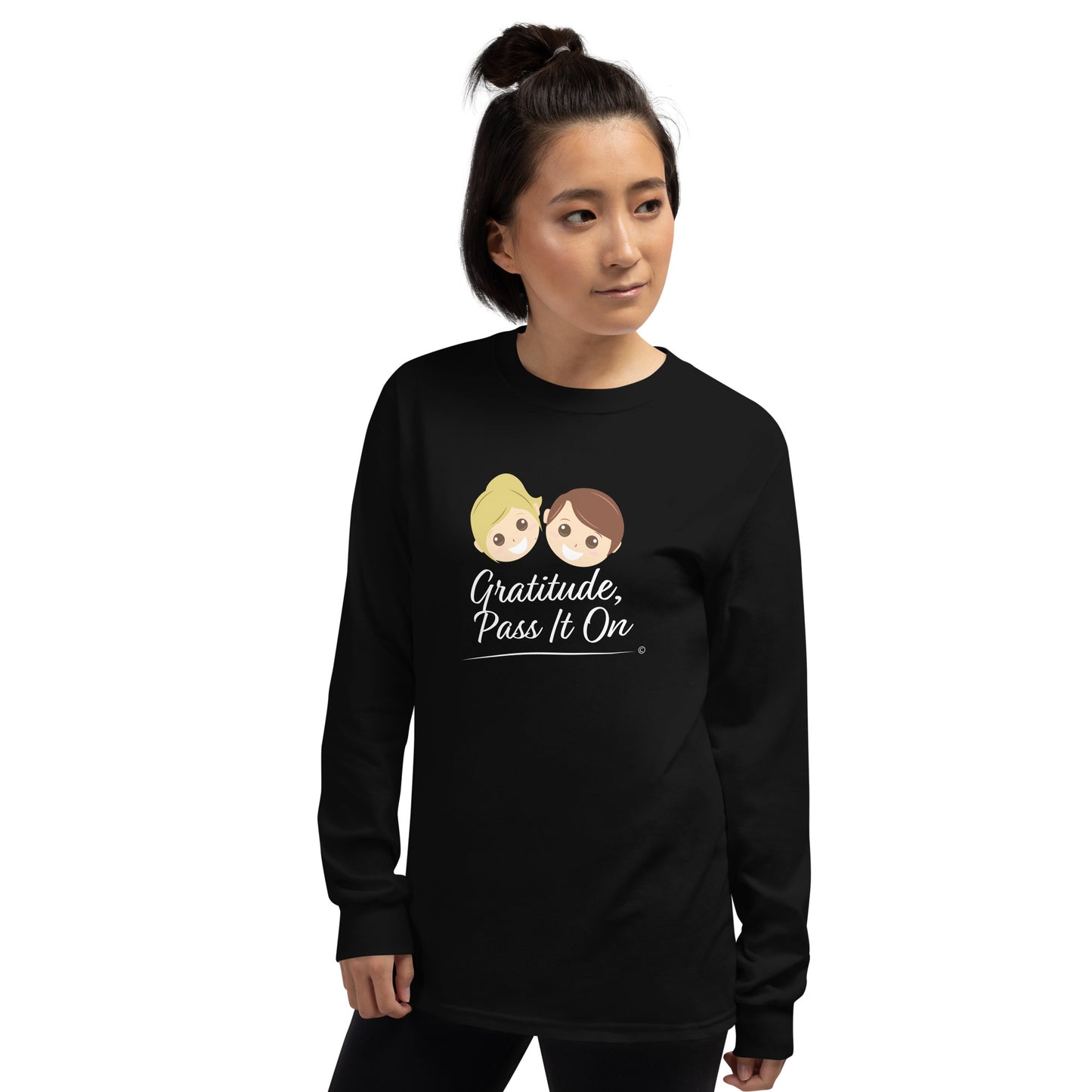 Gratitude, Pass it On Unisex Long Sleeve Shirts