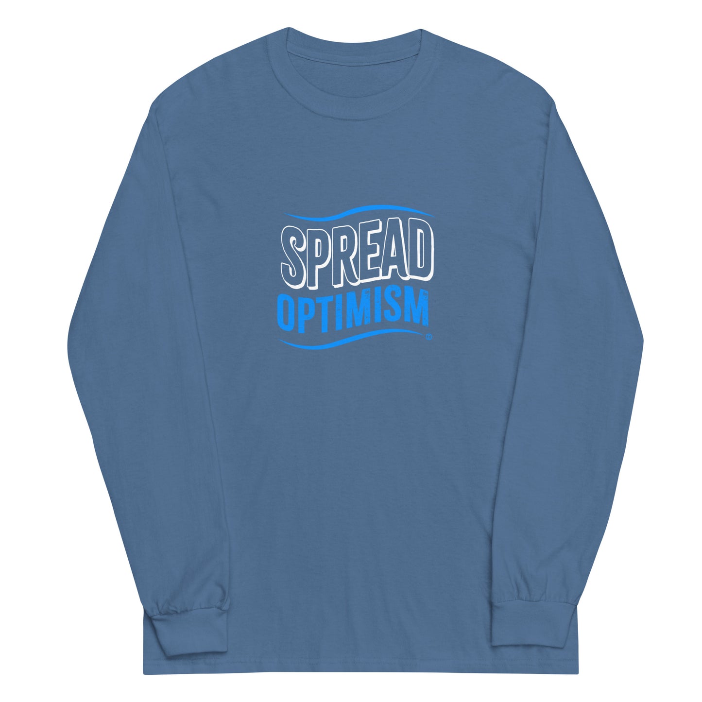Spread Optimism Unisex Long Sleeve Shirts
