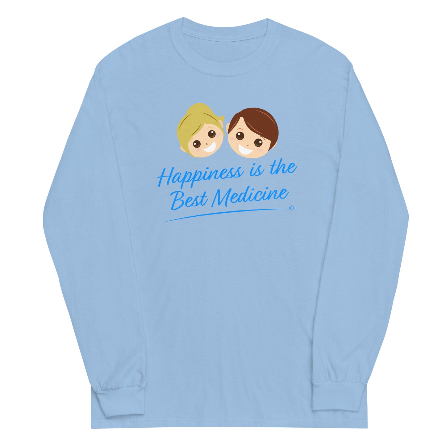 Cool long sleeve shirts -Light Blue
