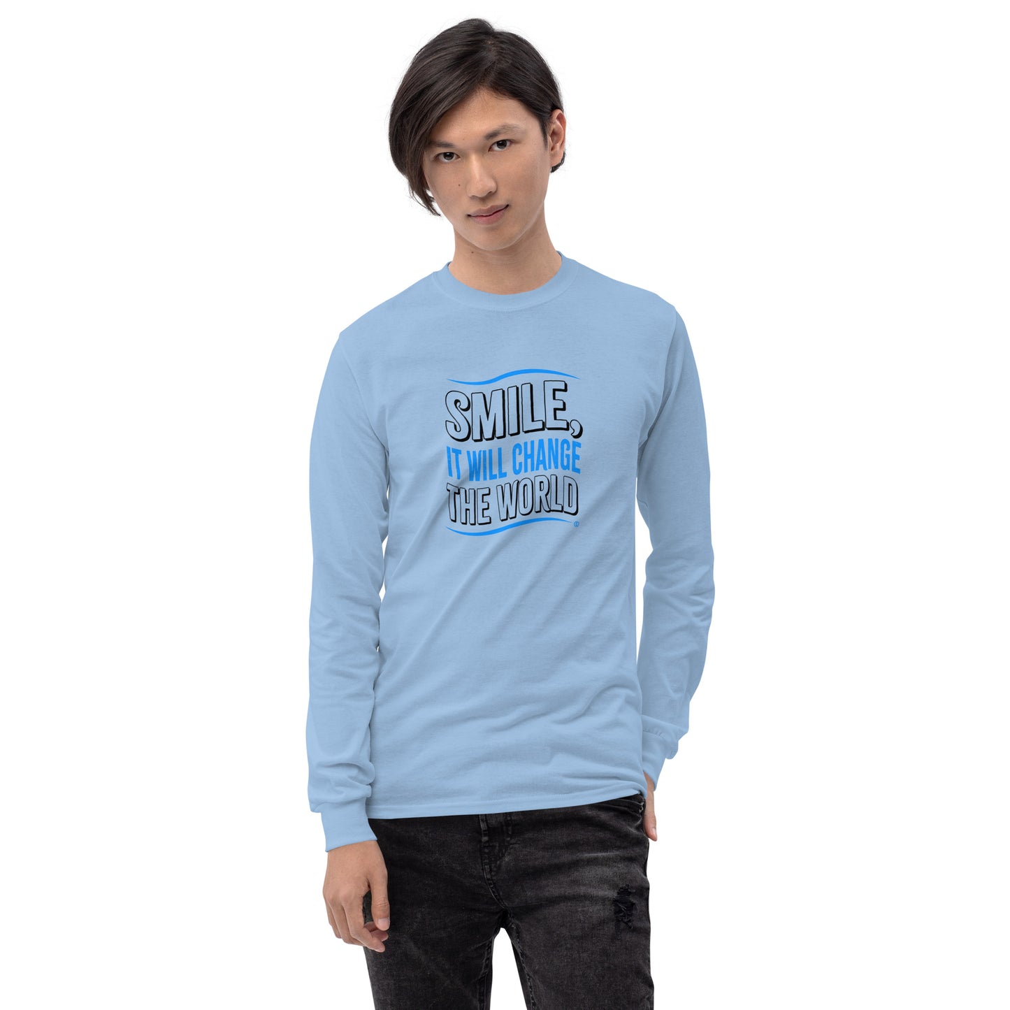 Smile, It will Change the World Unisex Long Sleeve Shirts