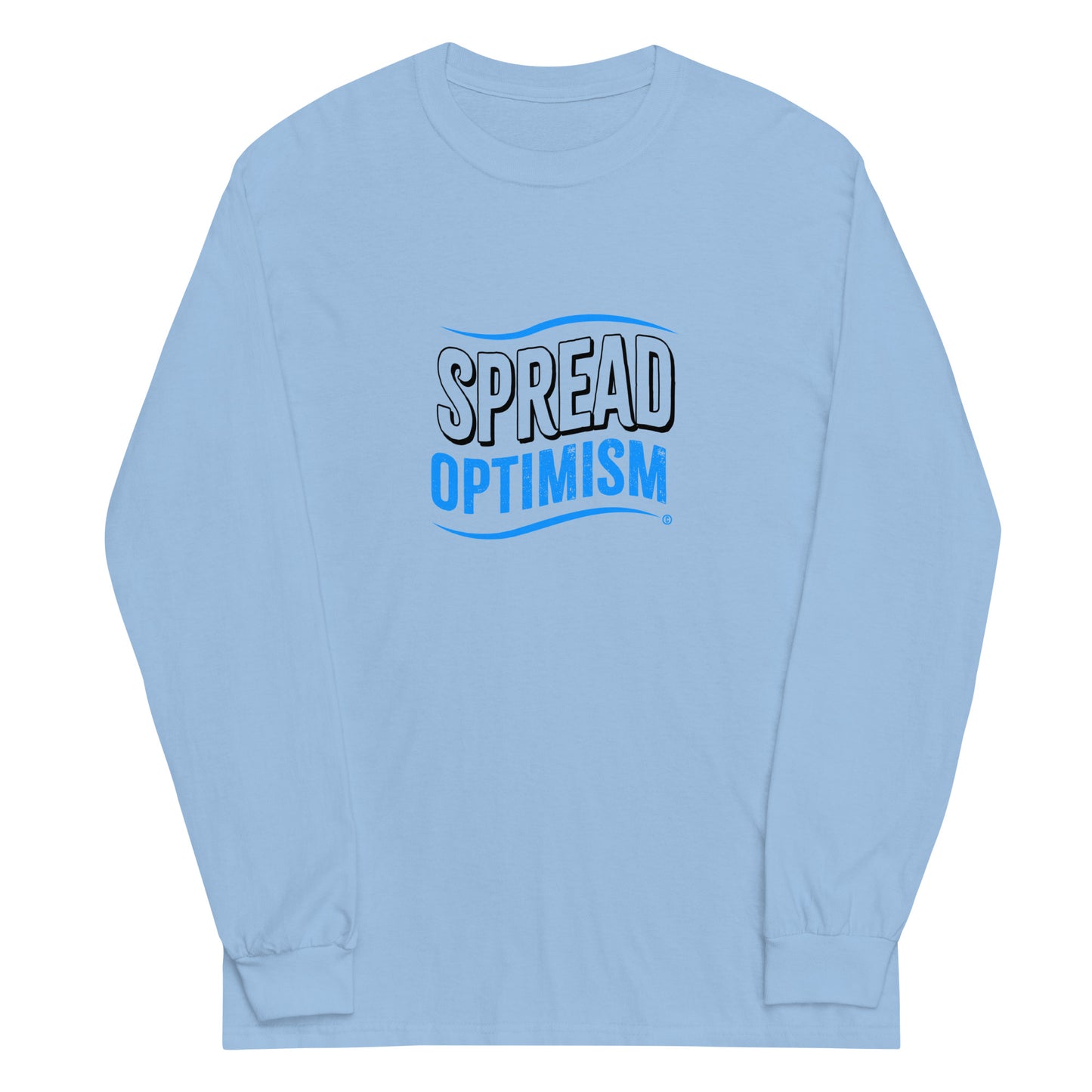 Spread Optimism Unisex Long Sleeve Shirts