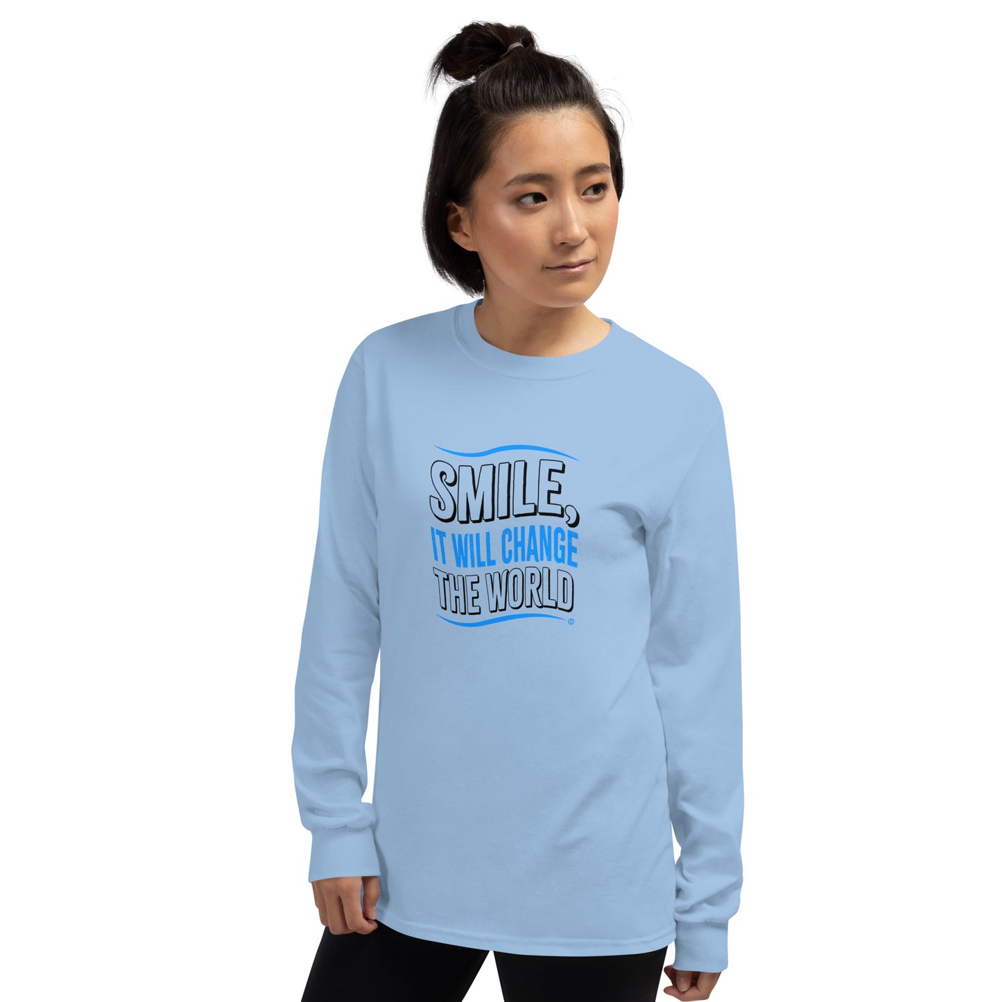 Smile, It will Change the World Unisex Long Sleeve Shirts