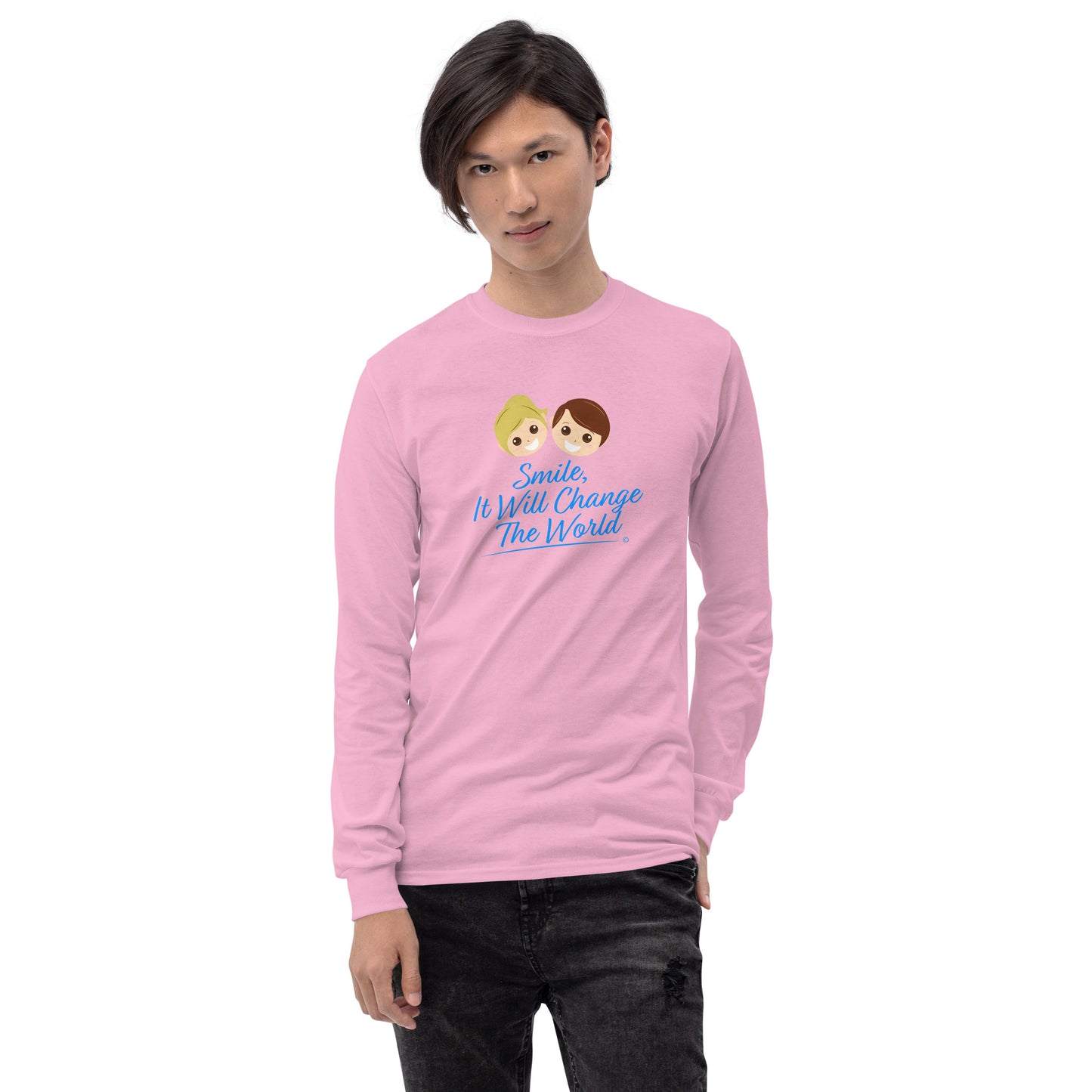 Smile, It Will Change The World Unisex Long Sleeve Shirts