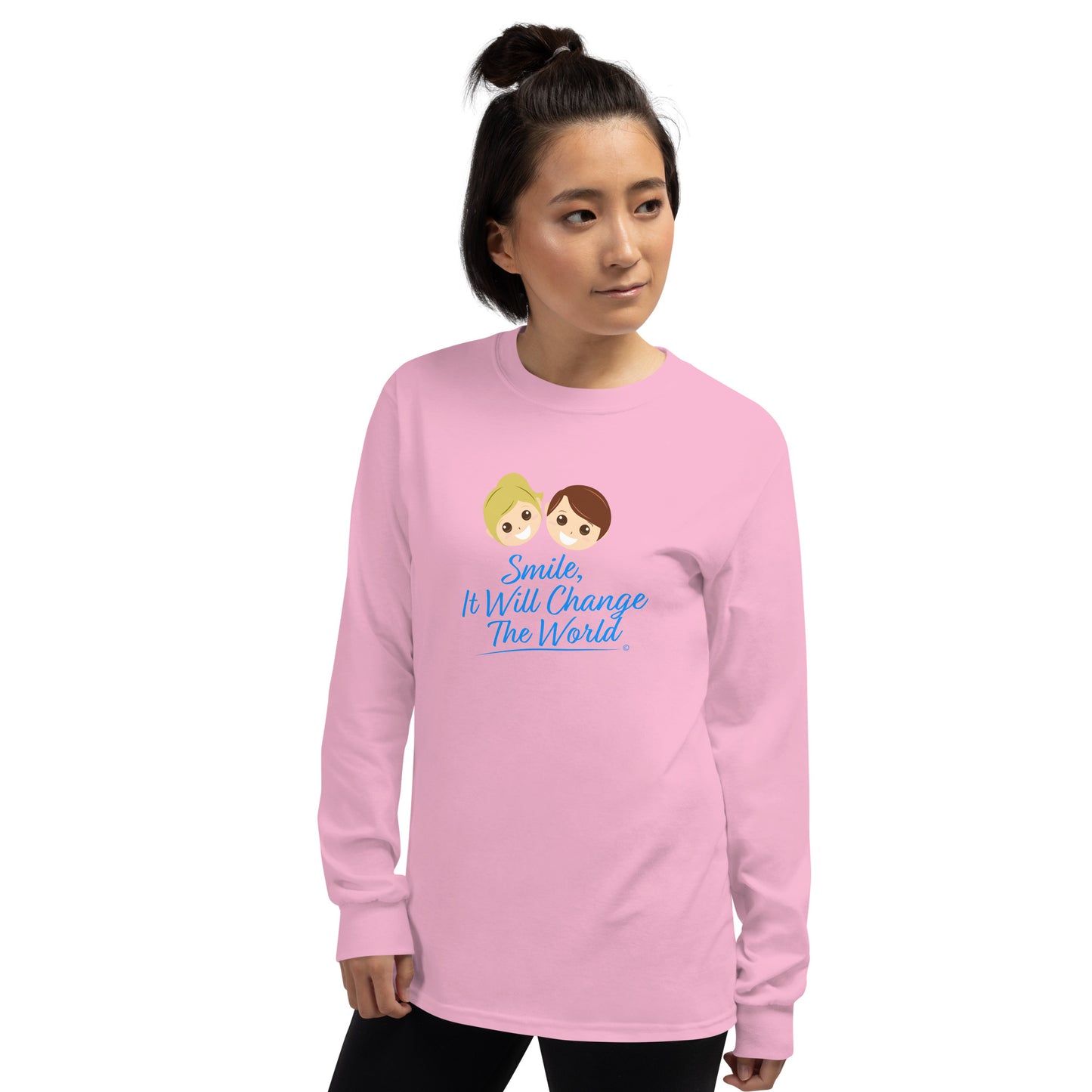 Smile, It Will Change The World Unisex Long Sleeve Shirts