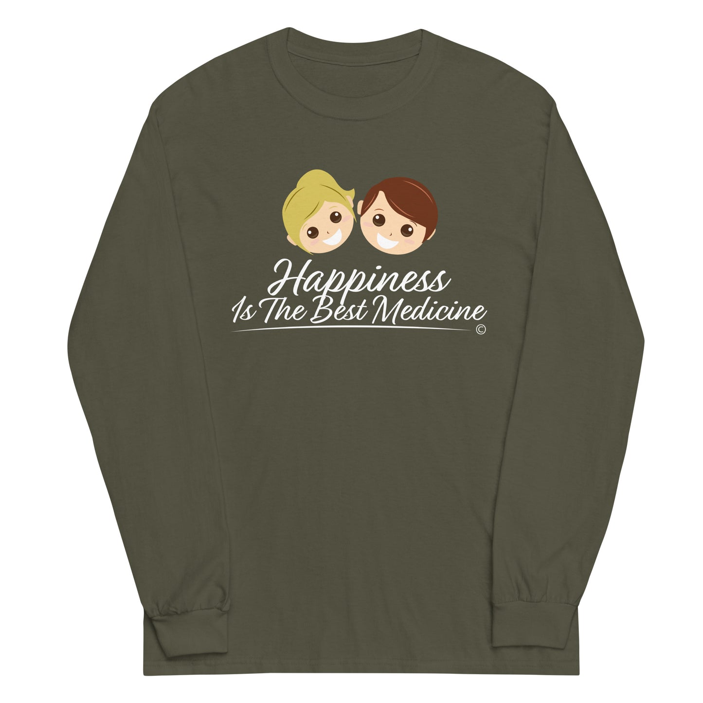 Outdoor long sleeve shirts-Military Green