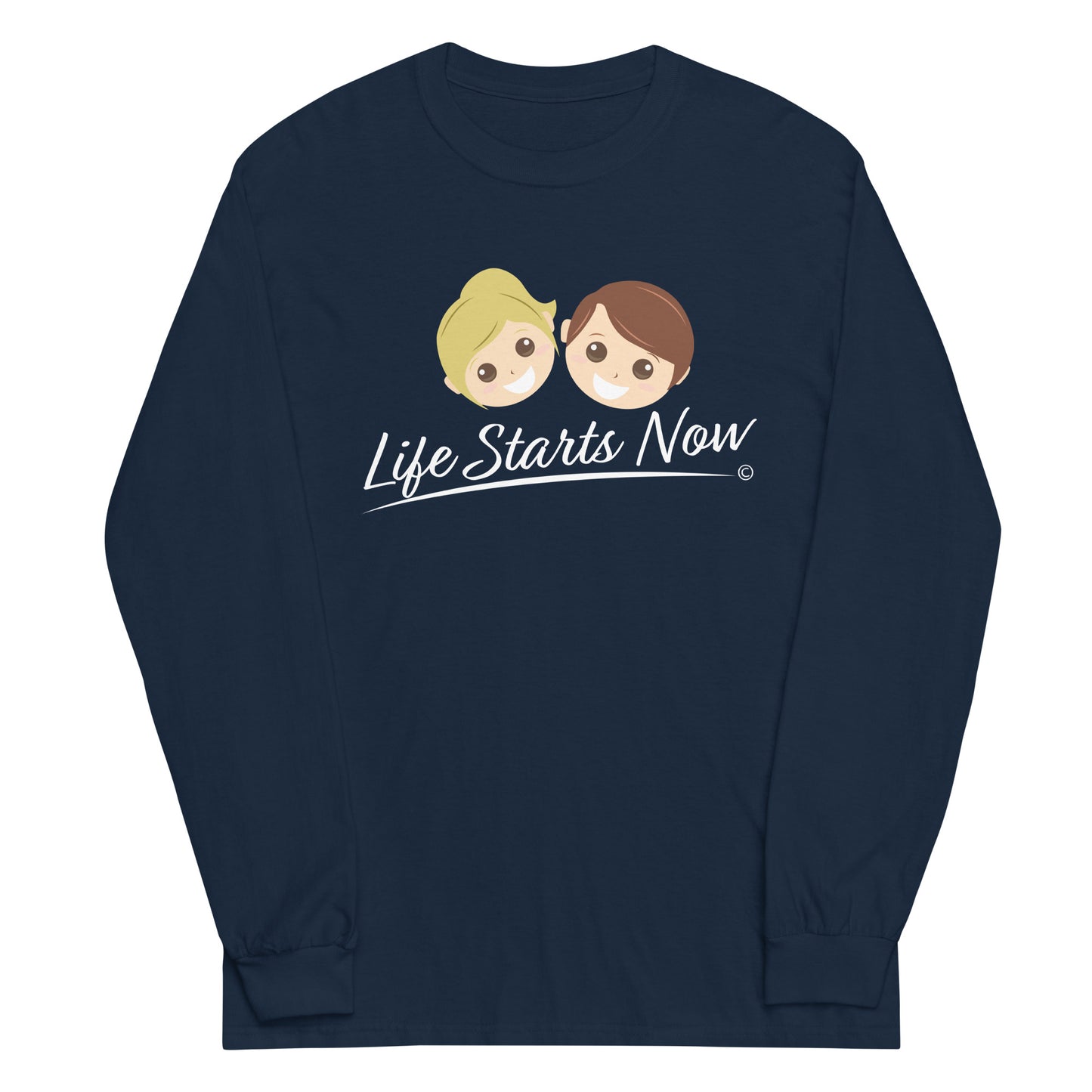 Lightweight long sleeve shirts -Navy