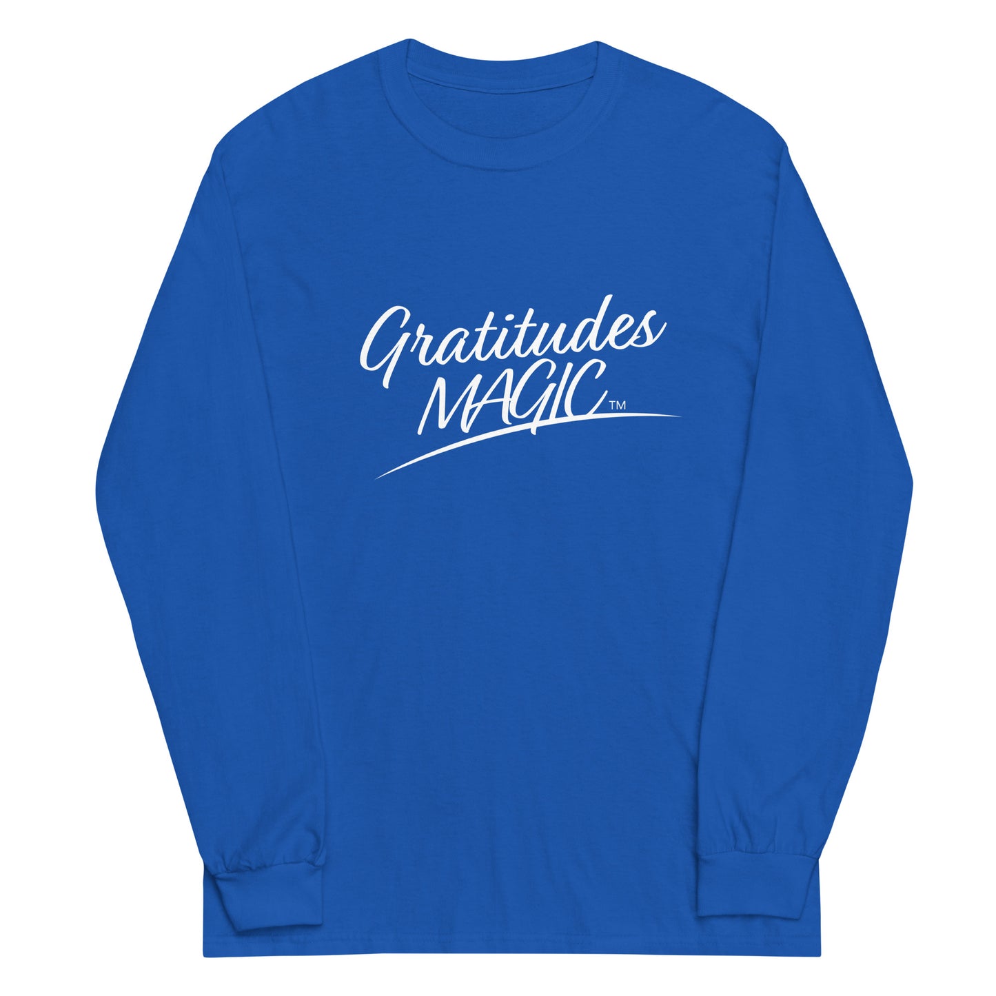 Comfortable long sleeve shirts -Royal Blue