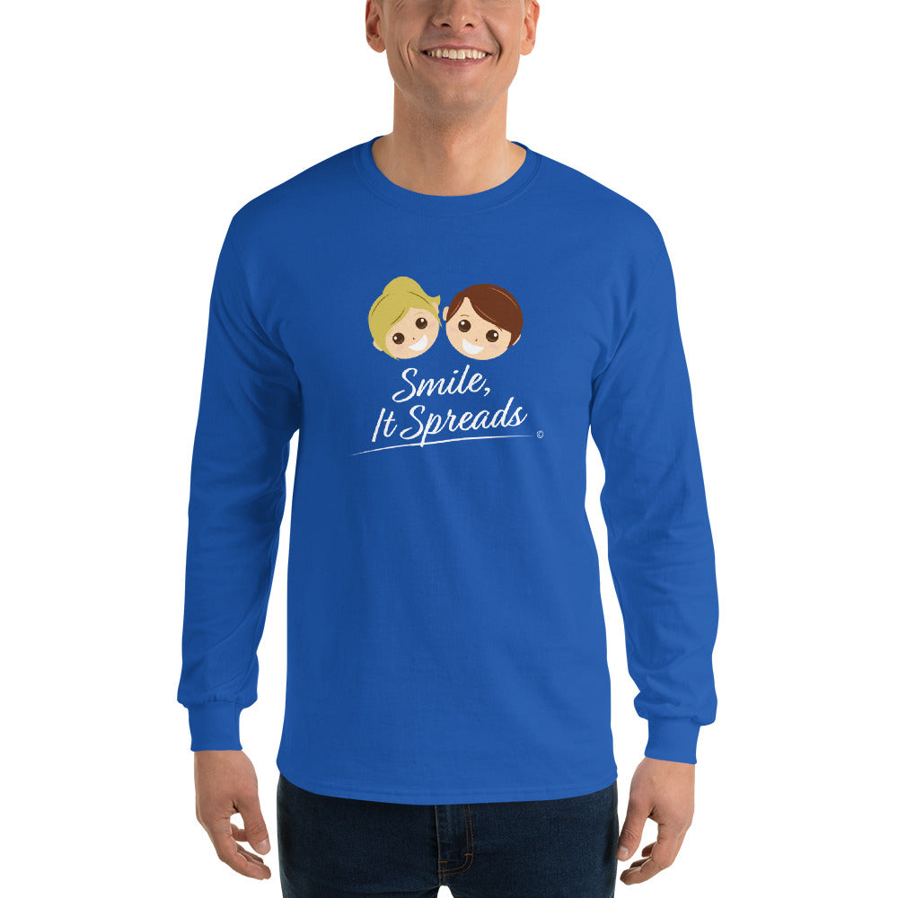 Smile, It Spreads Unisex Long Sleeve Shirts