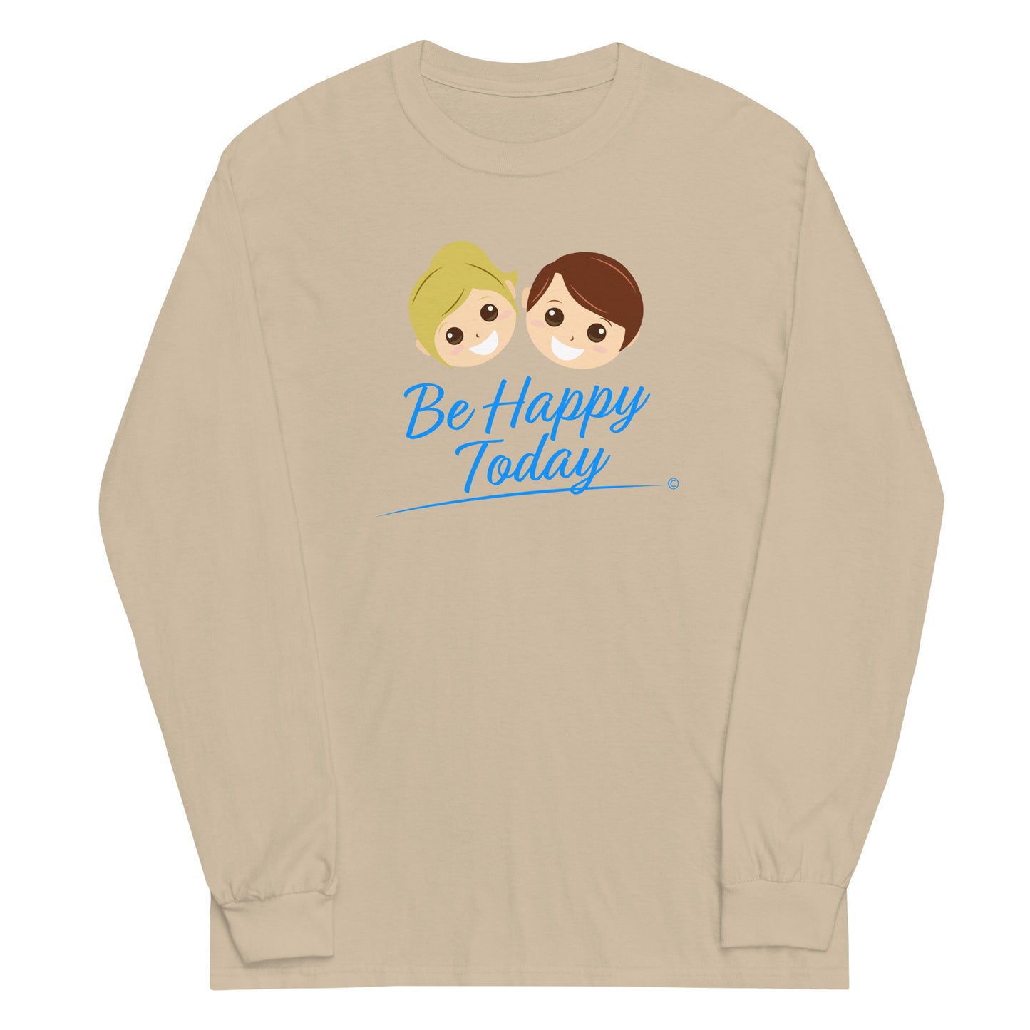 Long sleeve shirts for all genders-sand
