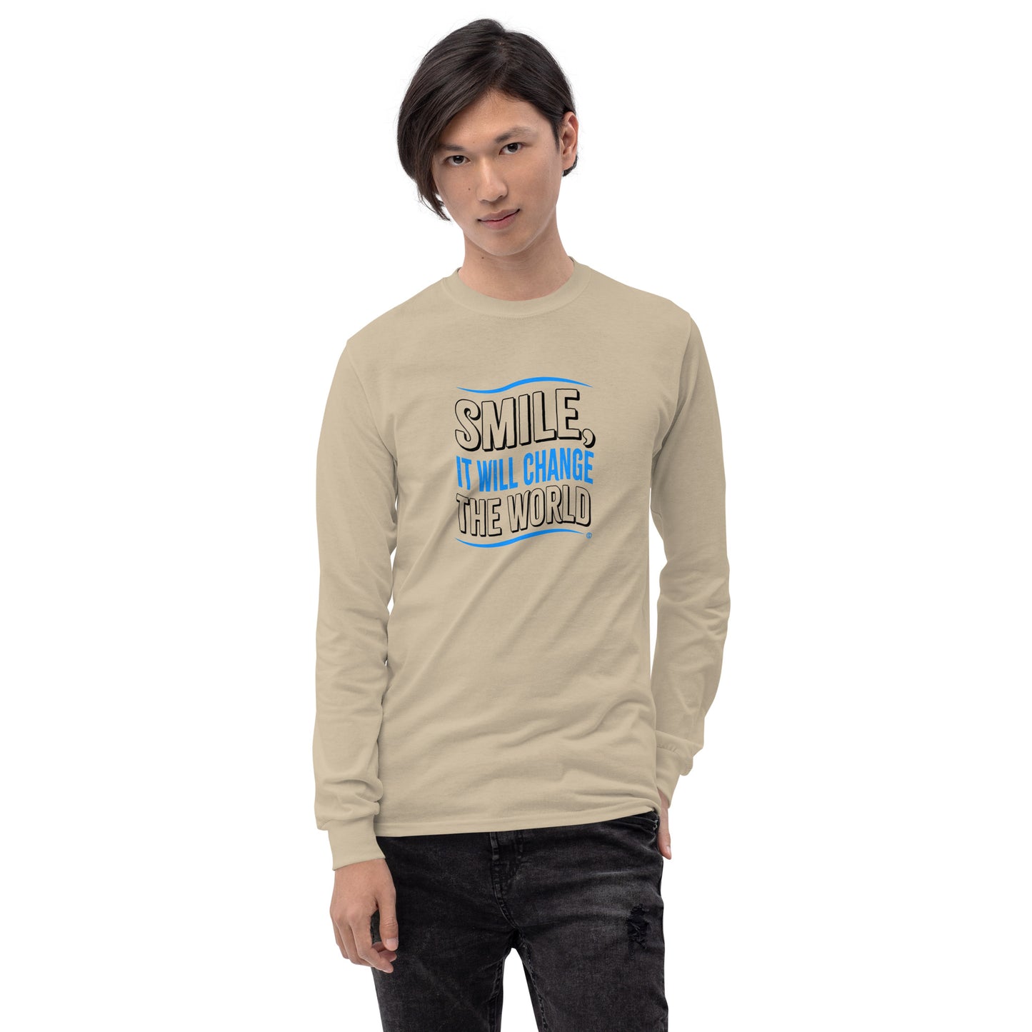 Smile, It will Change the World Unisex Long Sleeve Shirts
