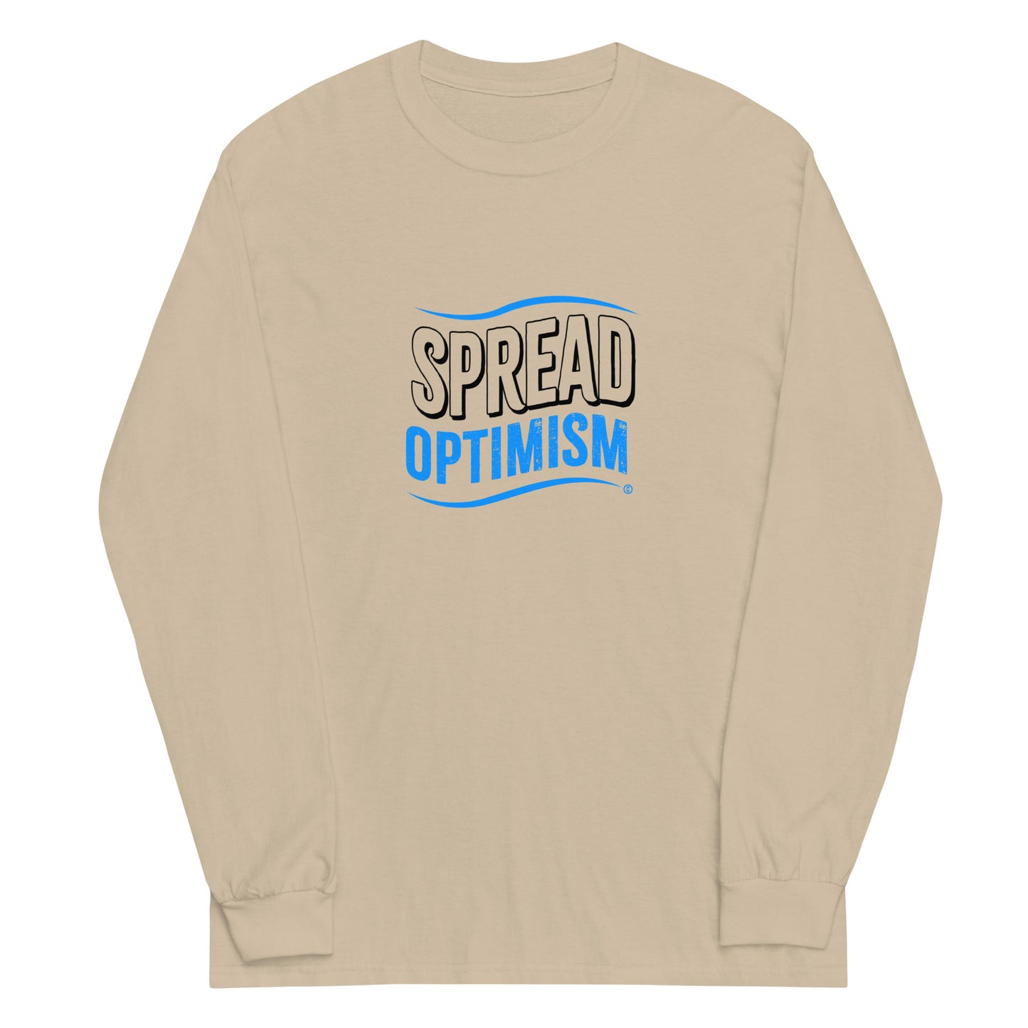 Spread Optimism Unisex Long Sleeve Shirts