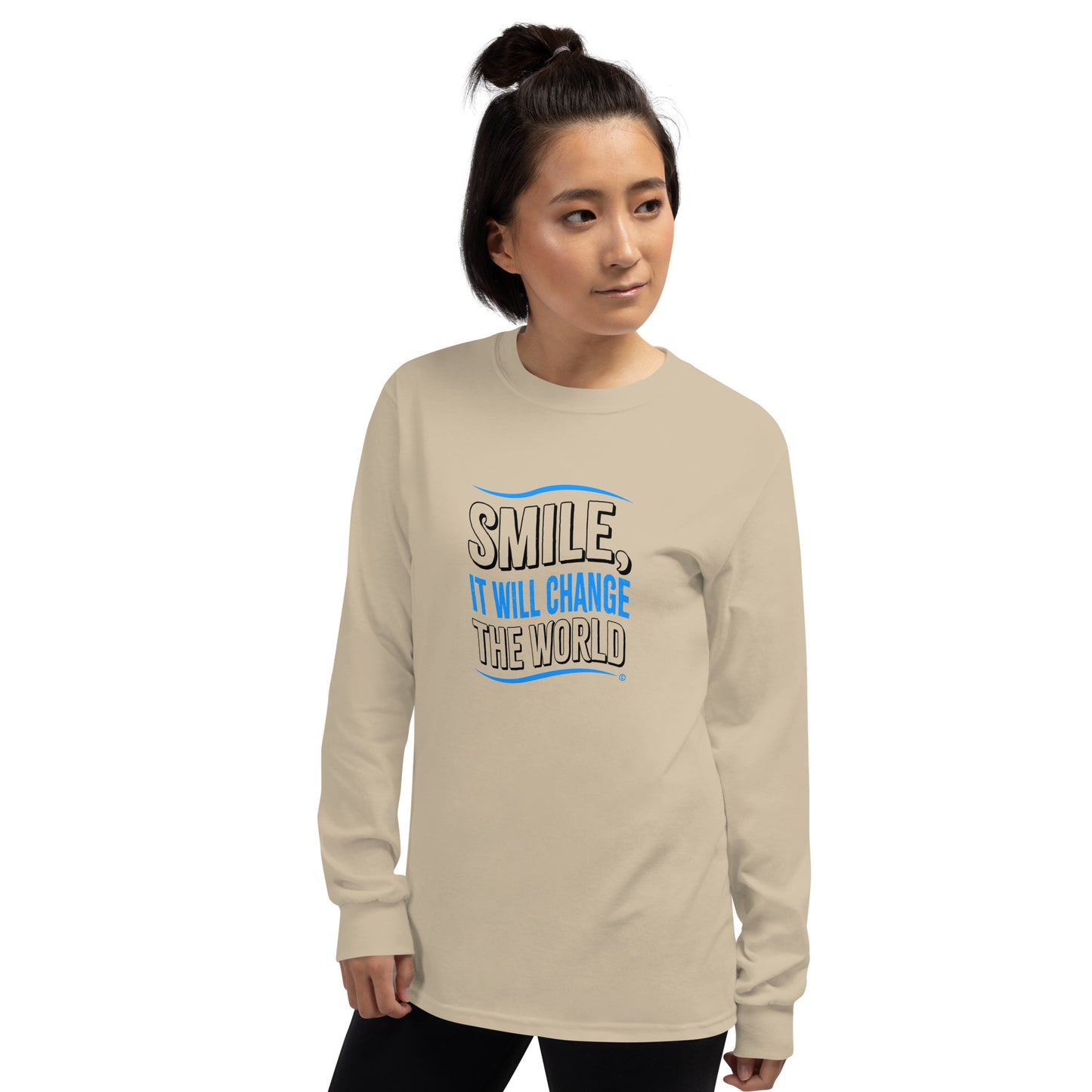 Smile, It will Change the World Unisex Long Sleeve Shirts