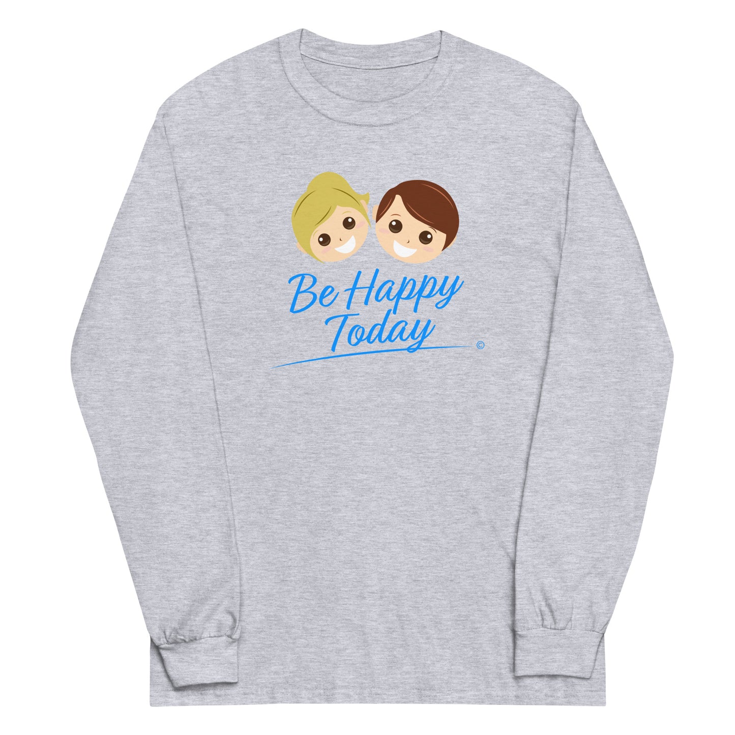Long sleeve shirts for all genders-sport grey