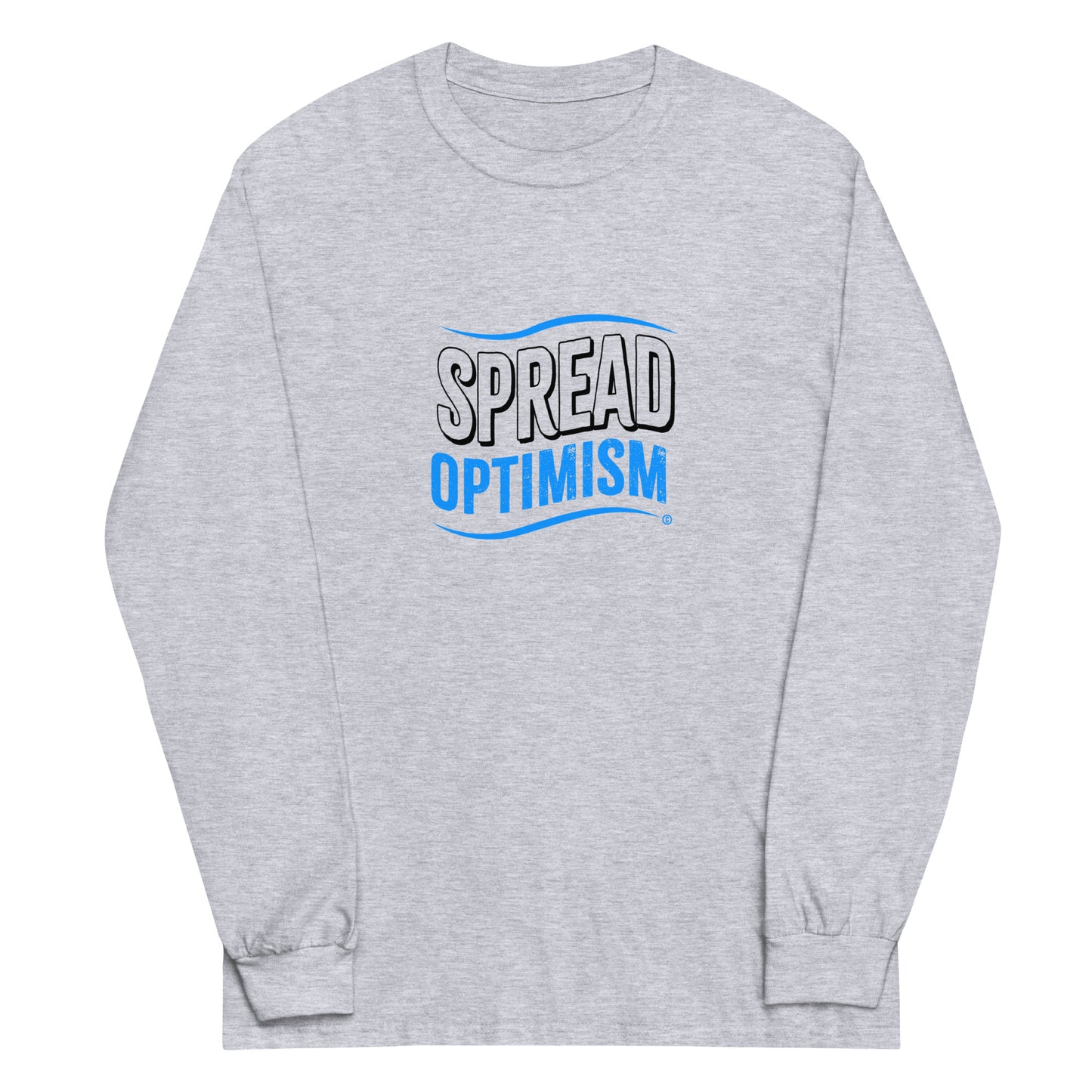 Spread Optimism Unisex Long Sleeve Shirts