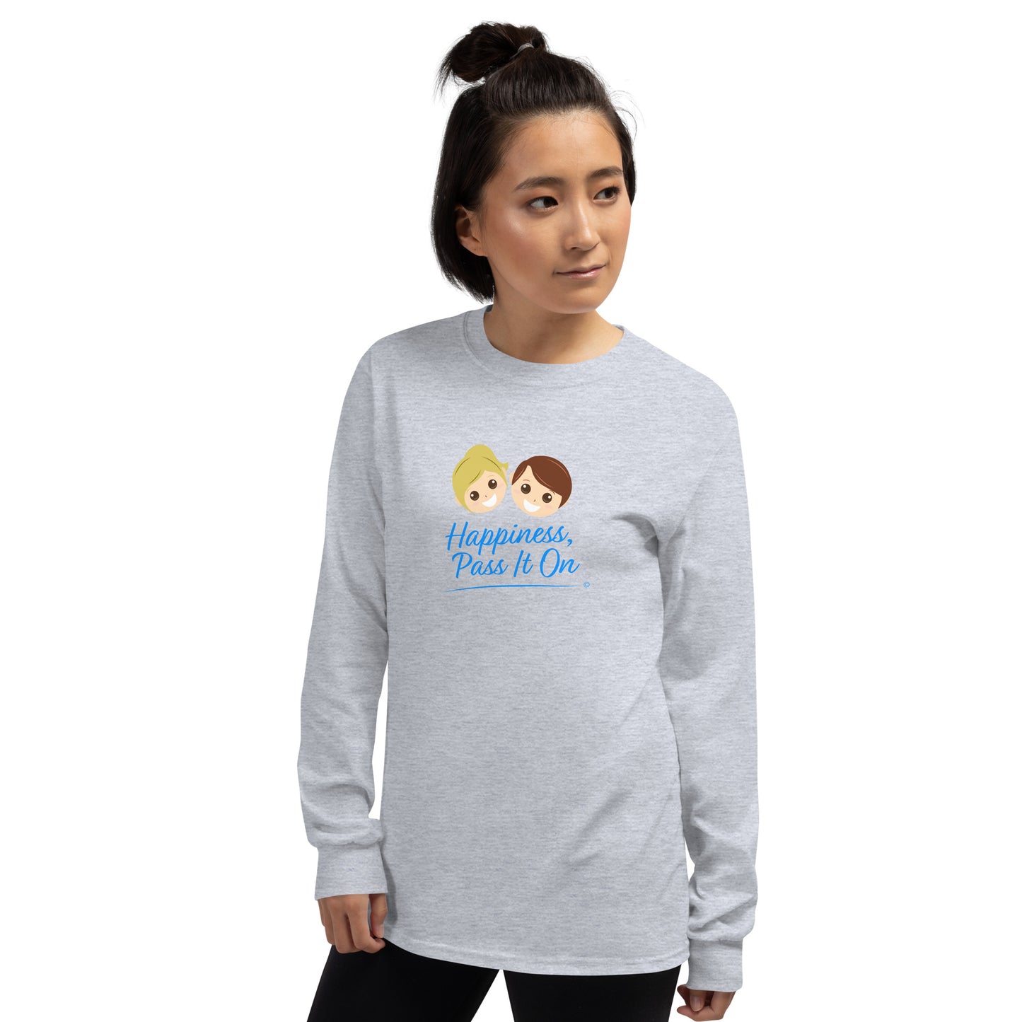 Happiness, Pass it On Unisex Long Sleeve Shirts