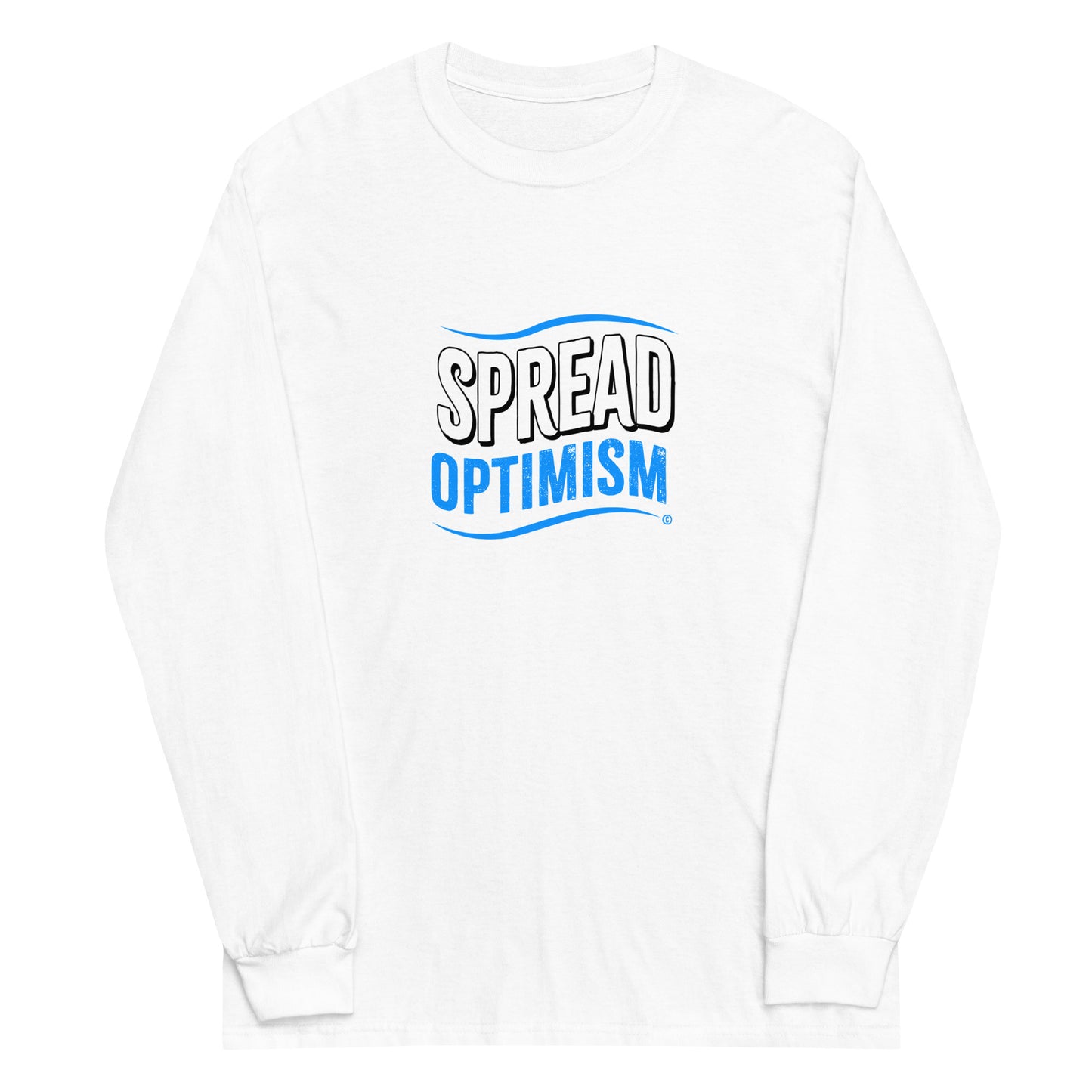 Spread Optimism Unisex Long Sleeve Shirts