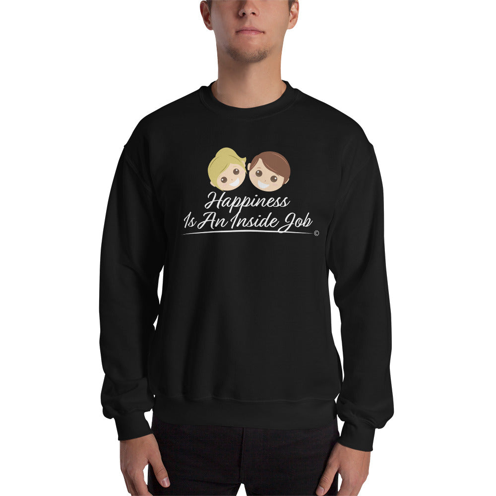 Unisex sweatshirts with unique prints -Frontal View