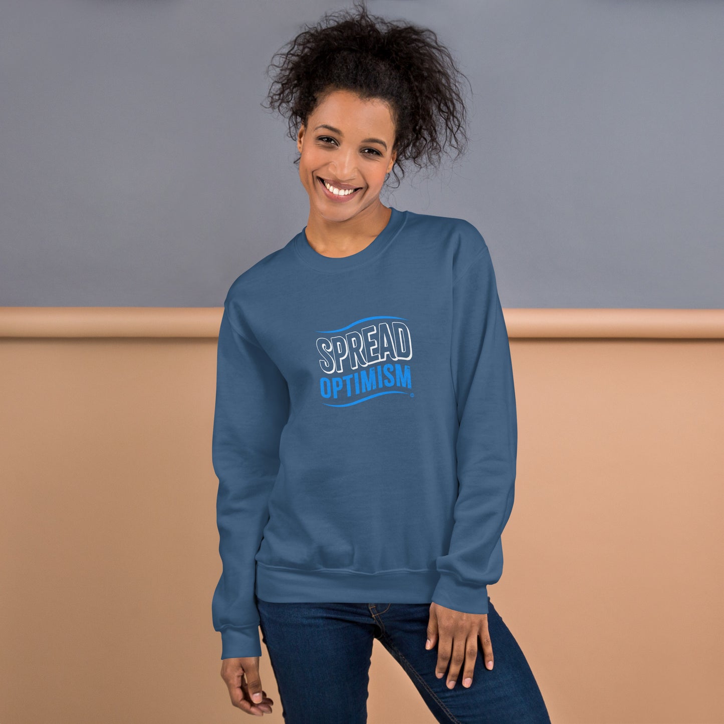 Spread Optimism Unisex Sweatshirts