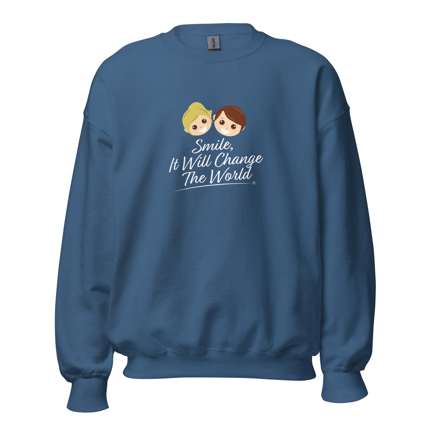 Smile, It Will Change The World Unisex Sweatshirts