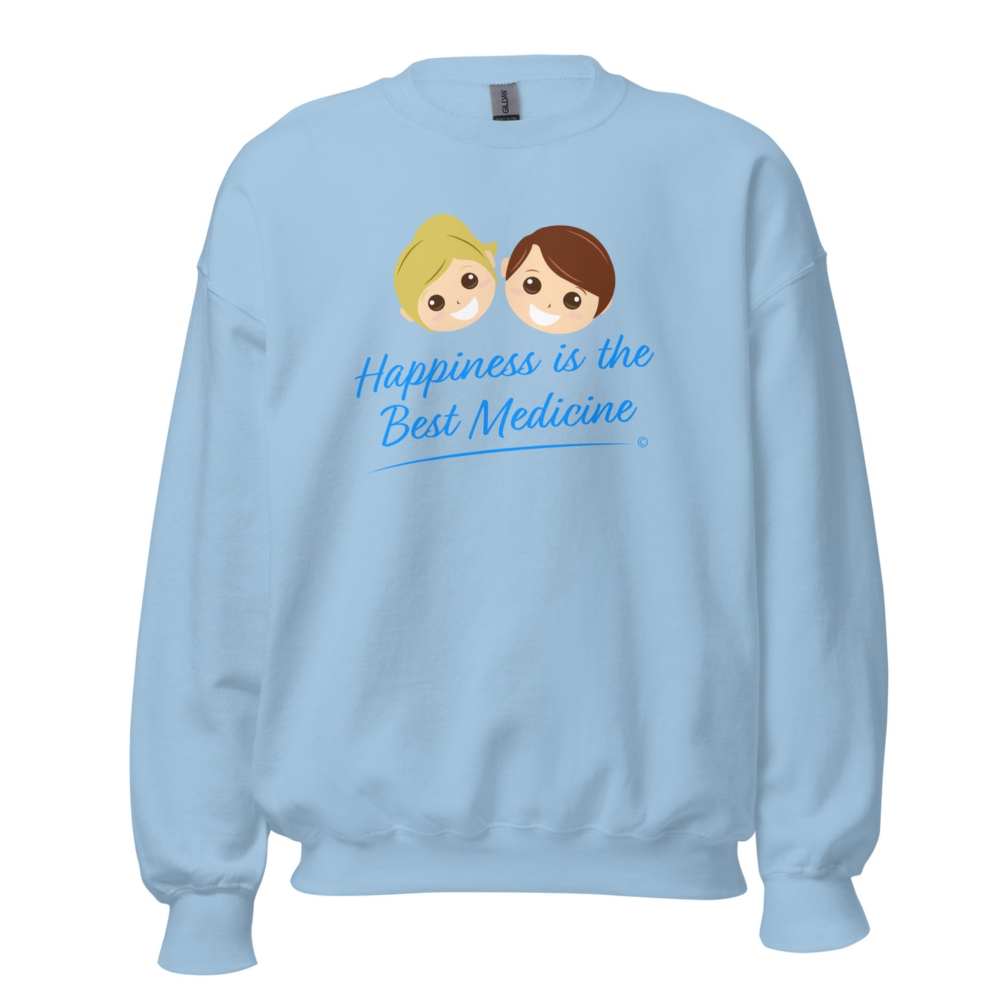 Soft and warm sweatshirts-Light Blue