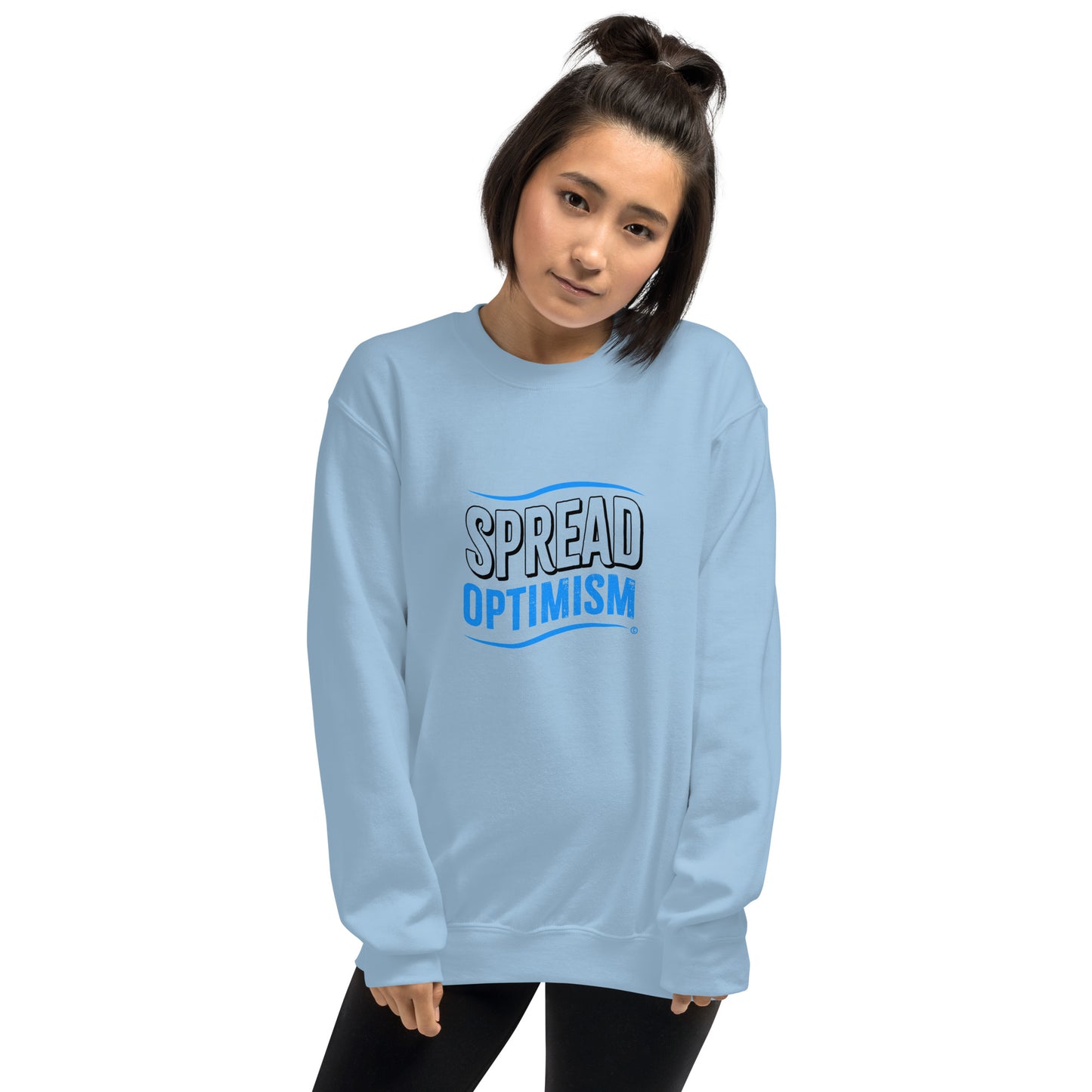 Spread Optimism Unisex Sweatshirts
