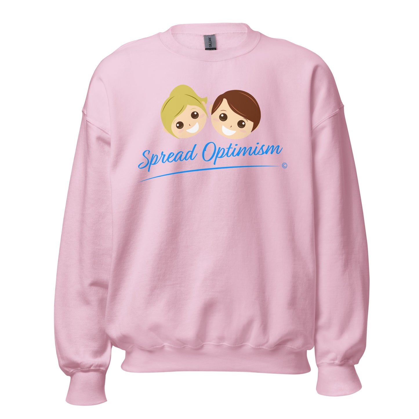 Basic sweatshirts for everyday wear -Pink