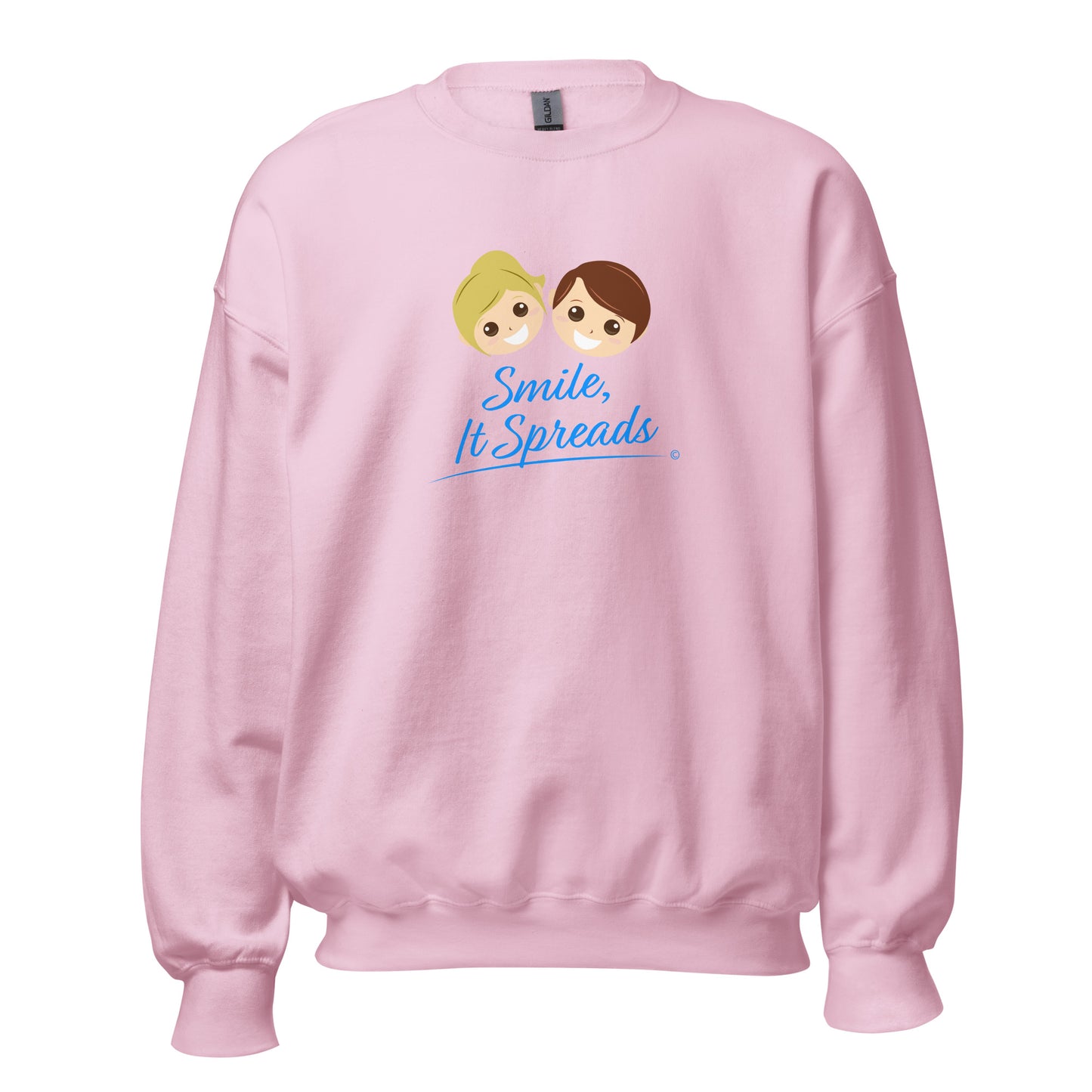 Smile, It Spreads Unisex Sweatshirts