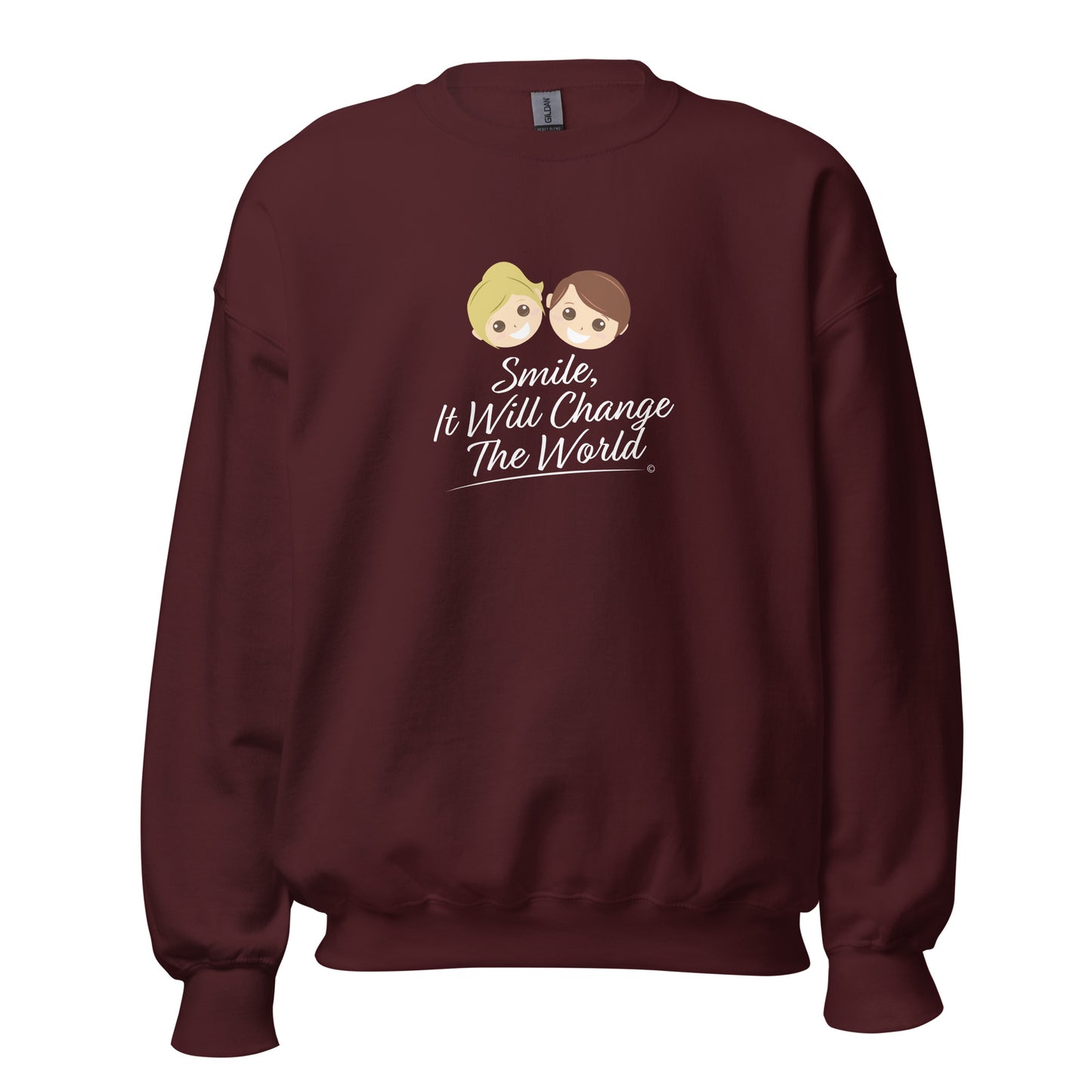 Smile, It Will Change The World Unisex Sweatshirts