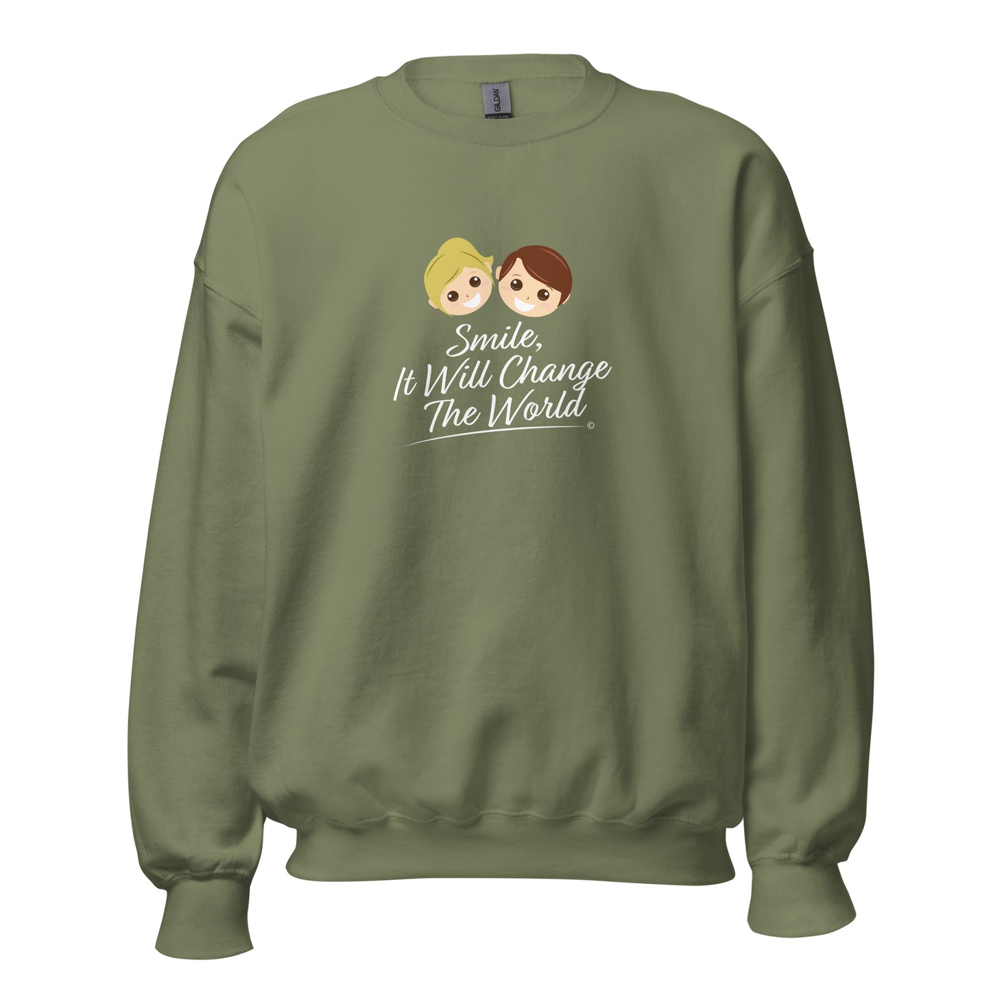 Smile, It Will Change The World Unisex Sweatshirts