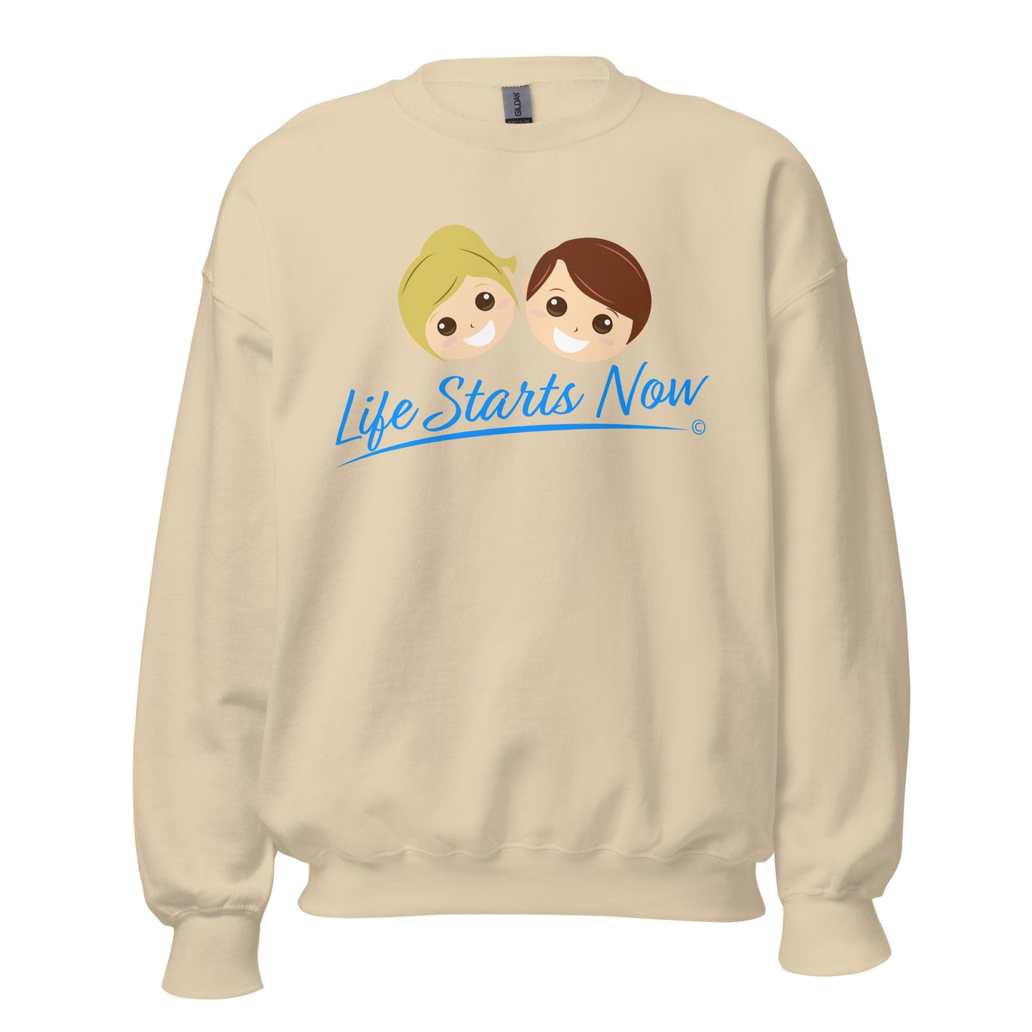 Sweatshirts with no pocket-Sand