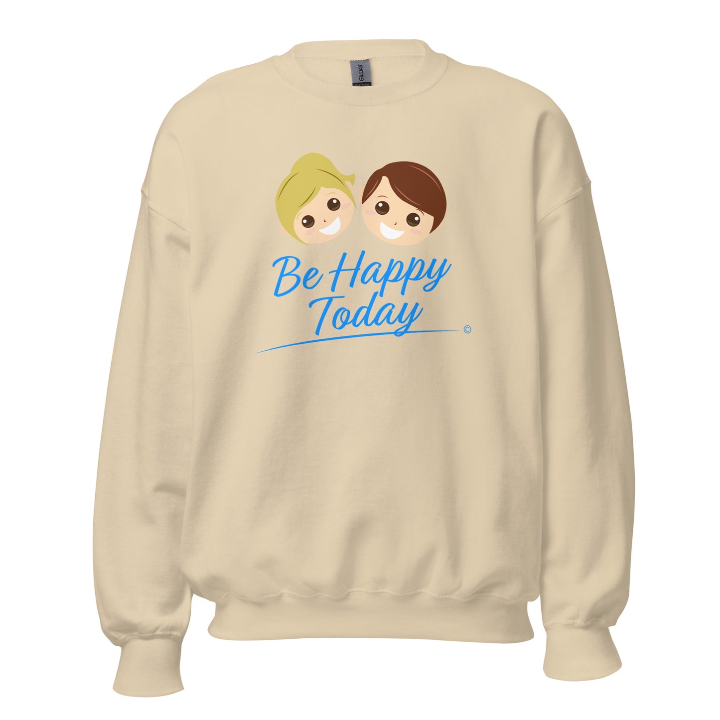 Stylish and versatile crewneck sweatshirt -sand