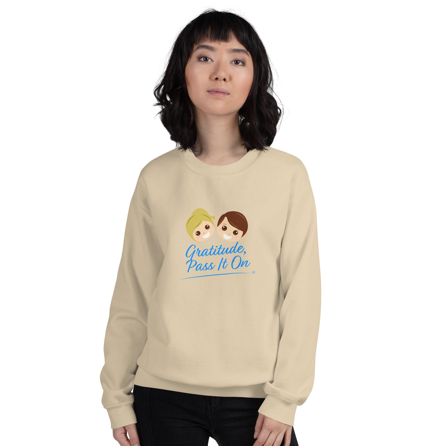 Gratitude, Pass it On Unisex Sweatshirts