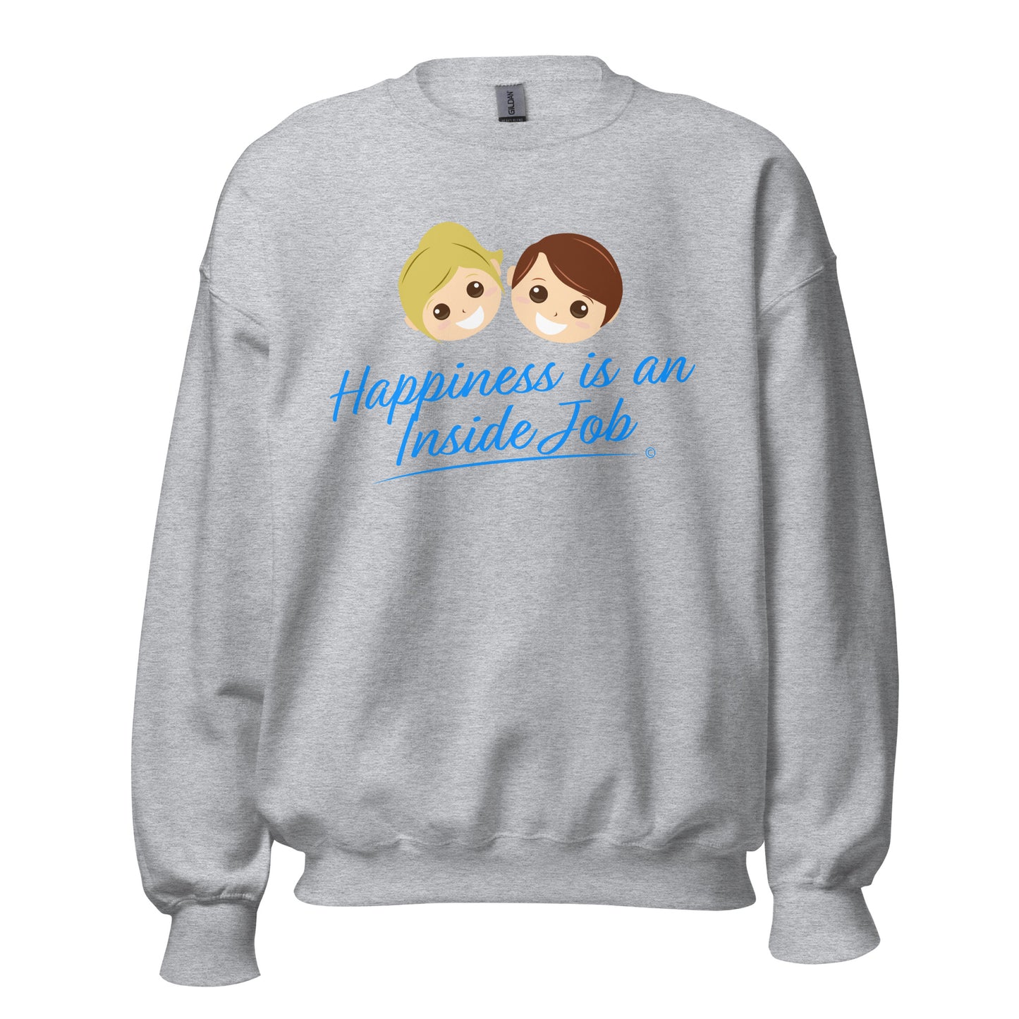 Basic sweatshirts for everyday wear-Sport Grey