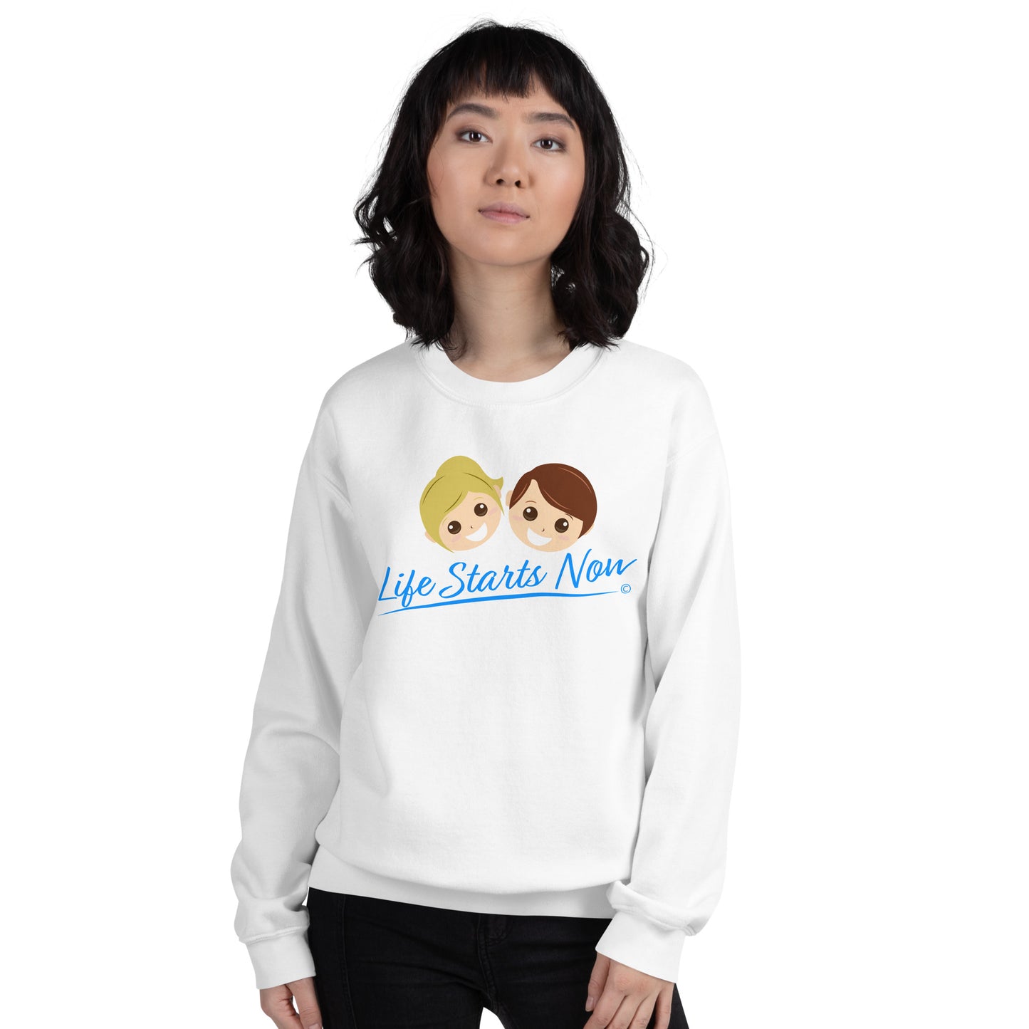 Sweatshirts with no pocket-Front View