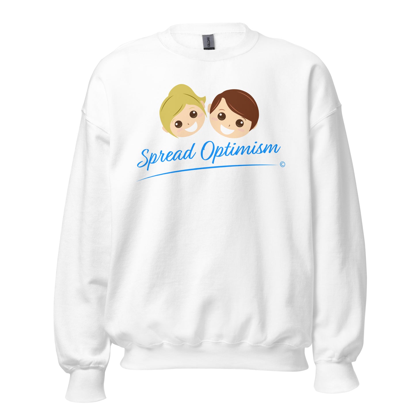 Basic sweatshirts for everyday wear -White