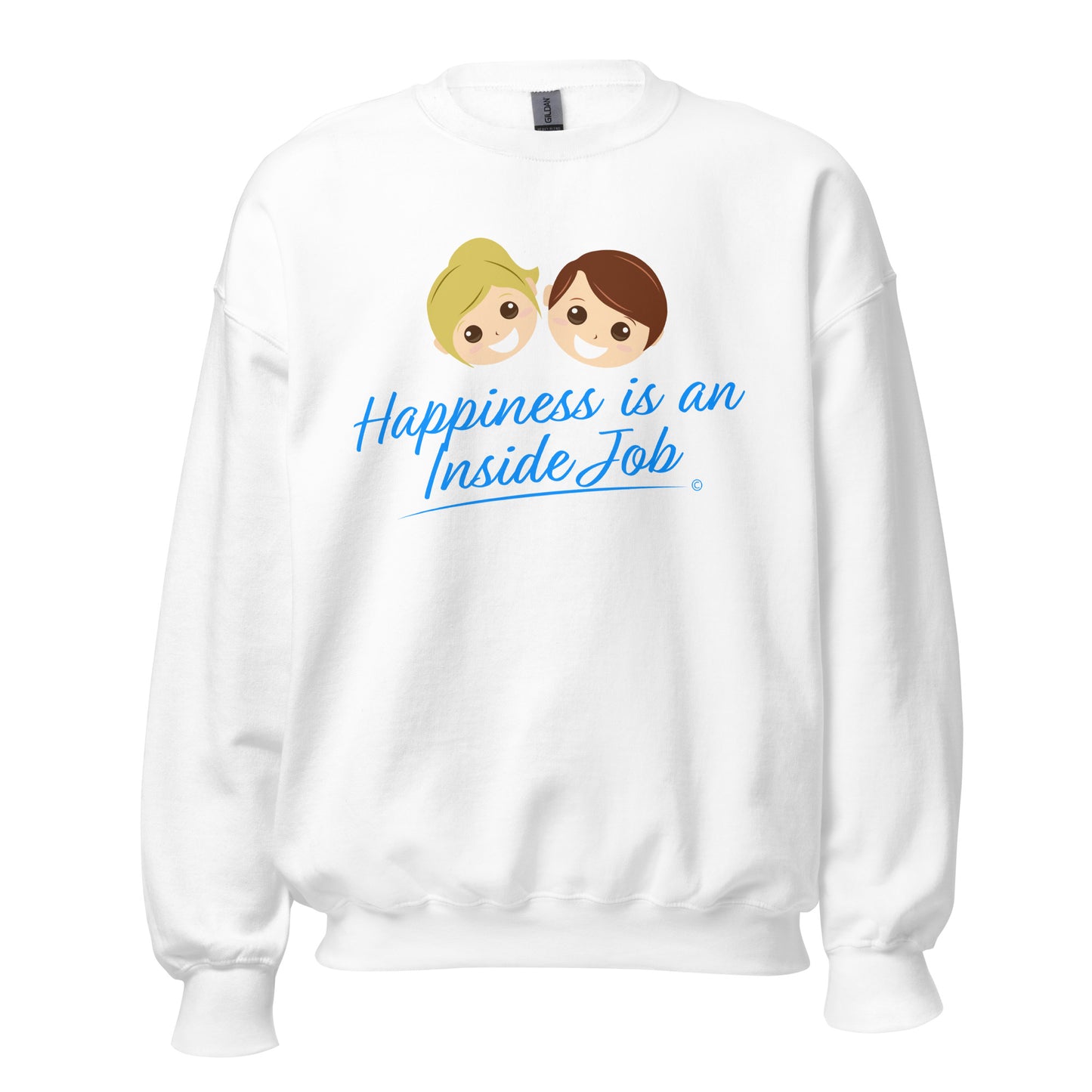 Basic sweatshirts for everyday wear-White
