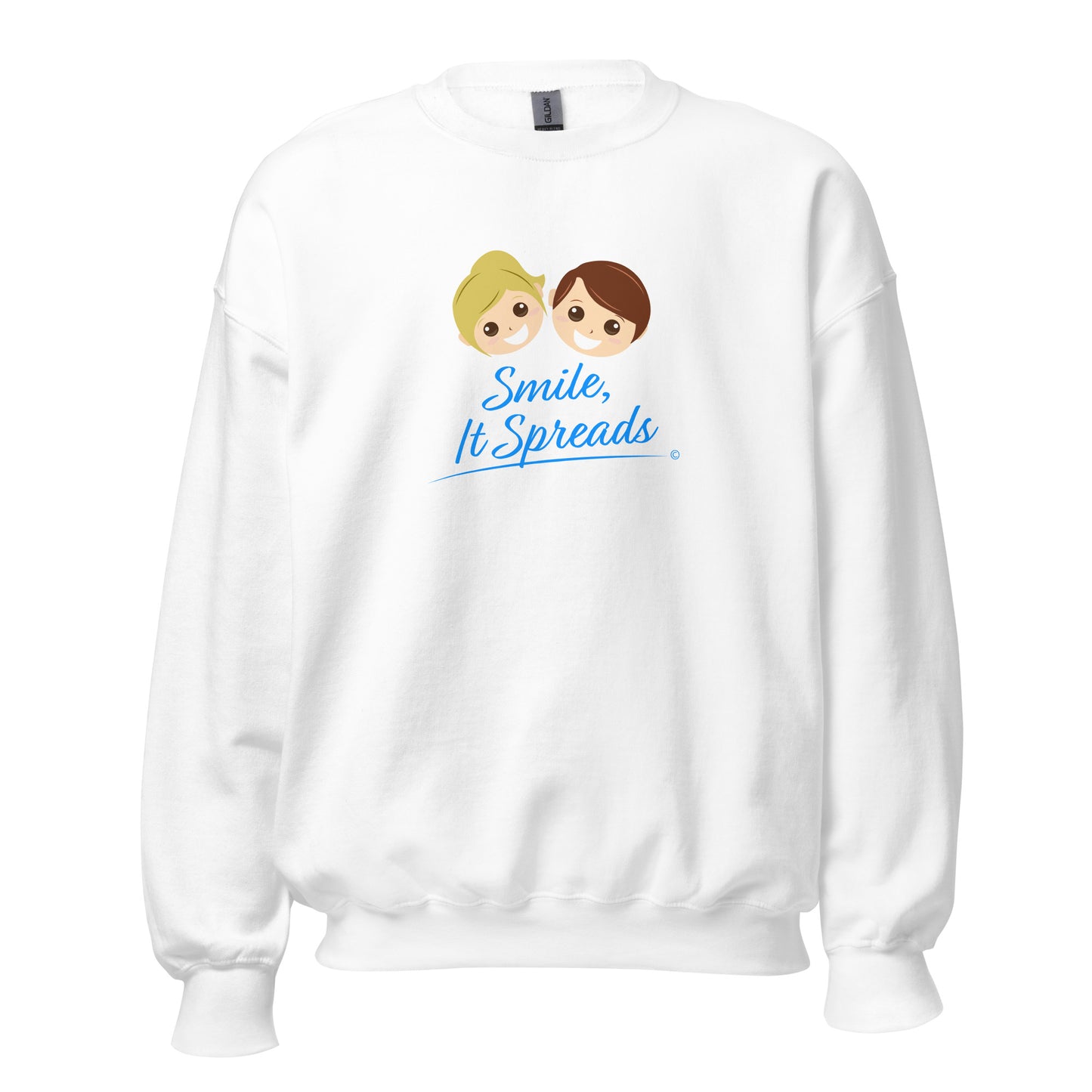 Smile, It Spreads Unisex Sweatshirts