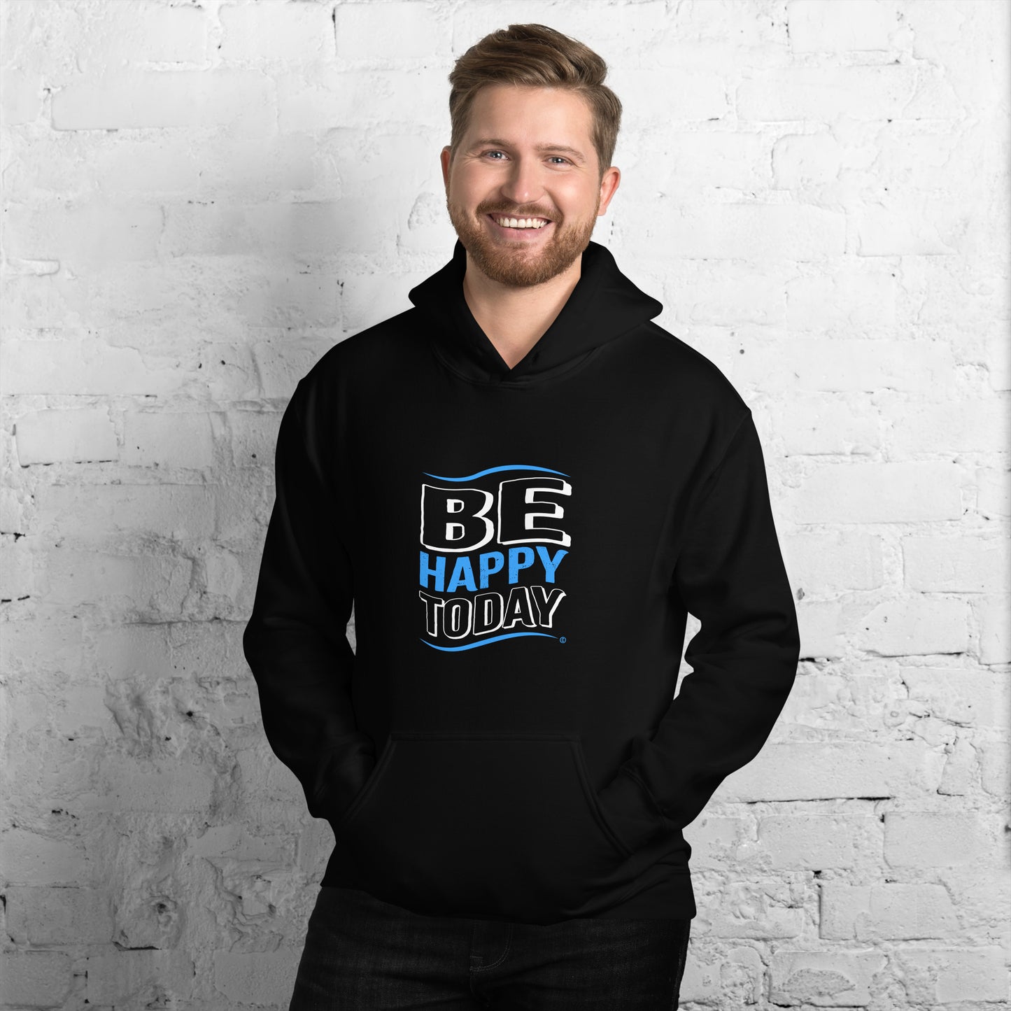 Be Happy Unisex Hoodies