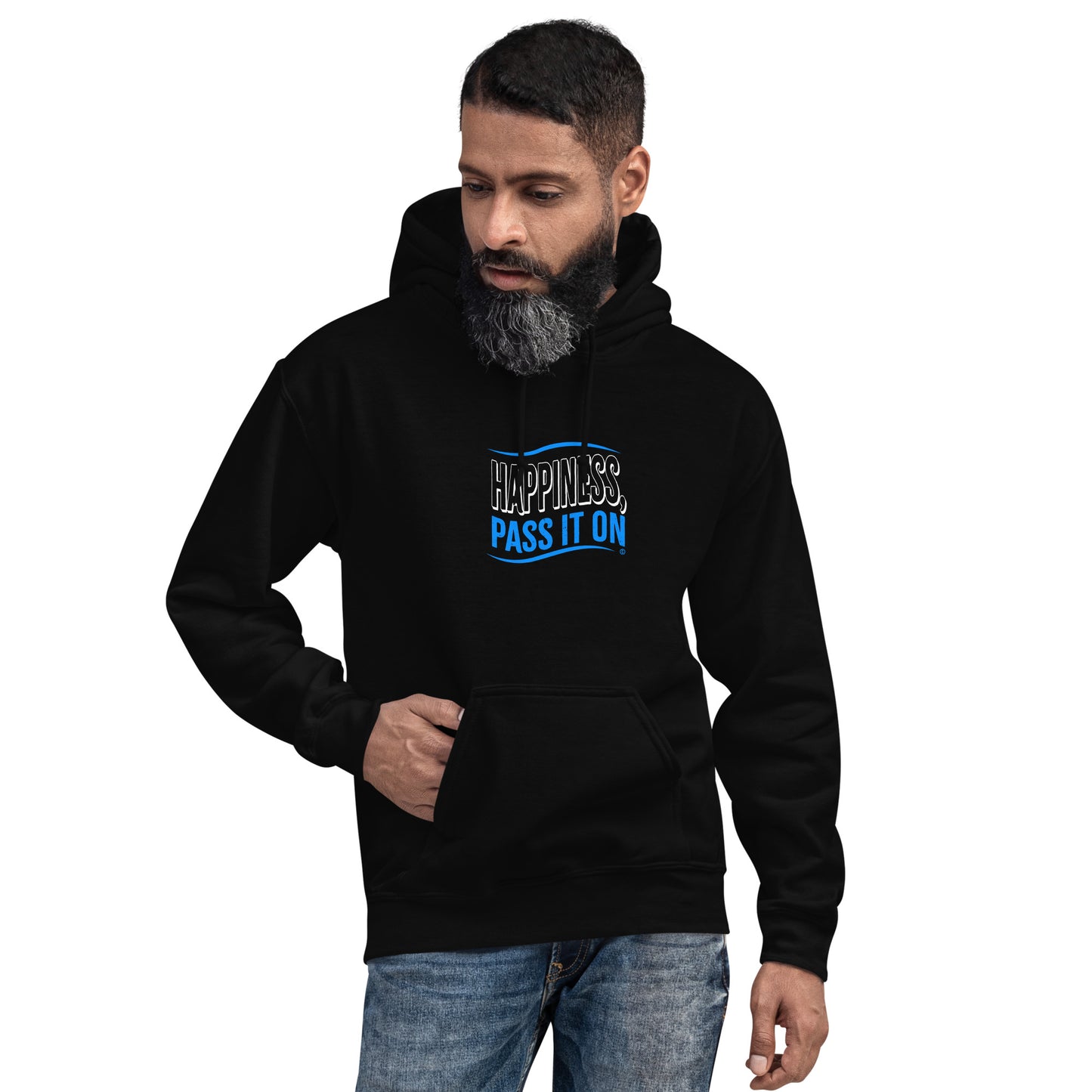Happiness, Pass It On Unisex Hoodies