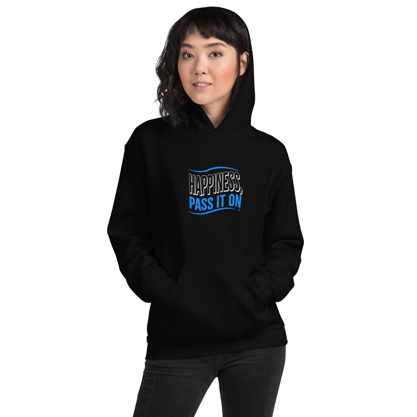Happiness, Pass It On Unisex Hoodies