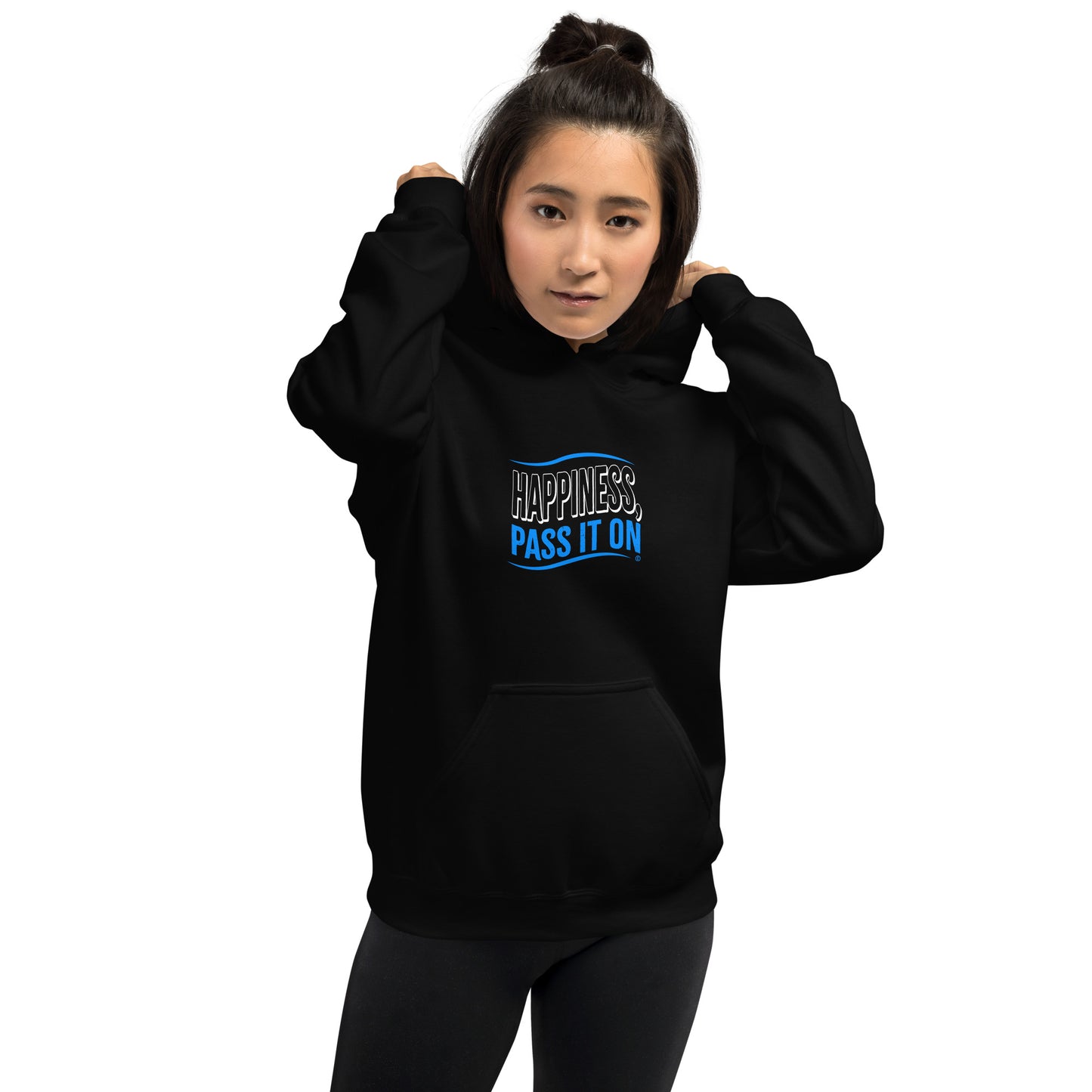 Happiness, Pass It On Unisex Hoodies