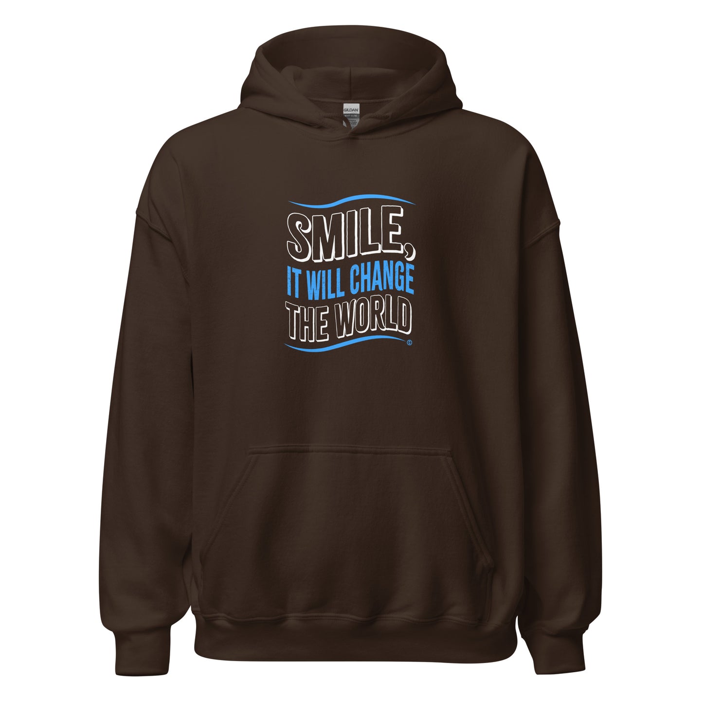 Smile, It will Change the World Unisex Hoodies