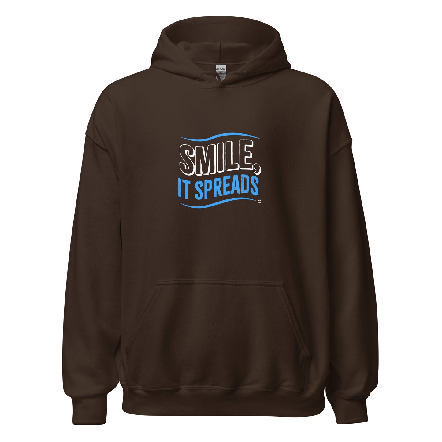 Smile, It Spreads Unisex Hoodies