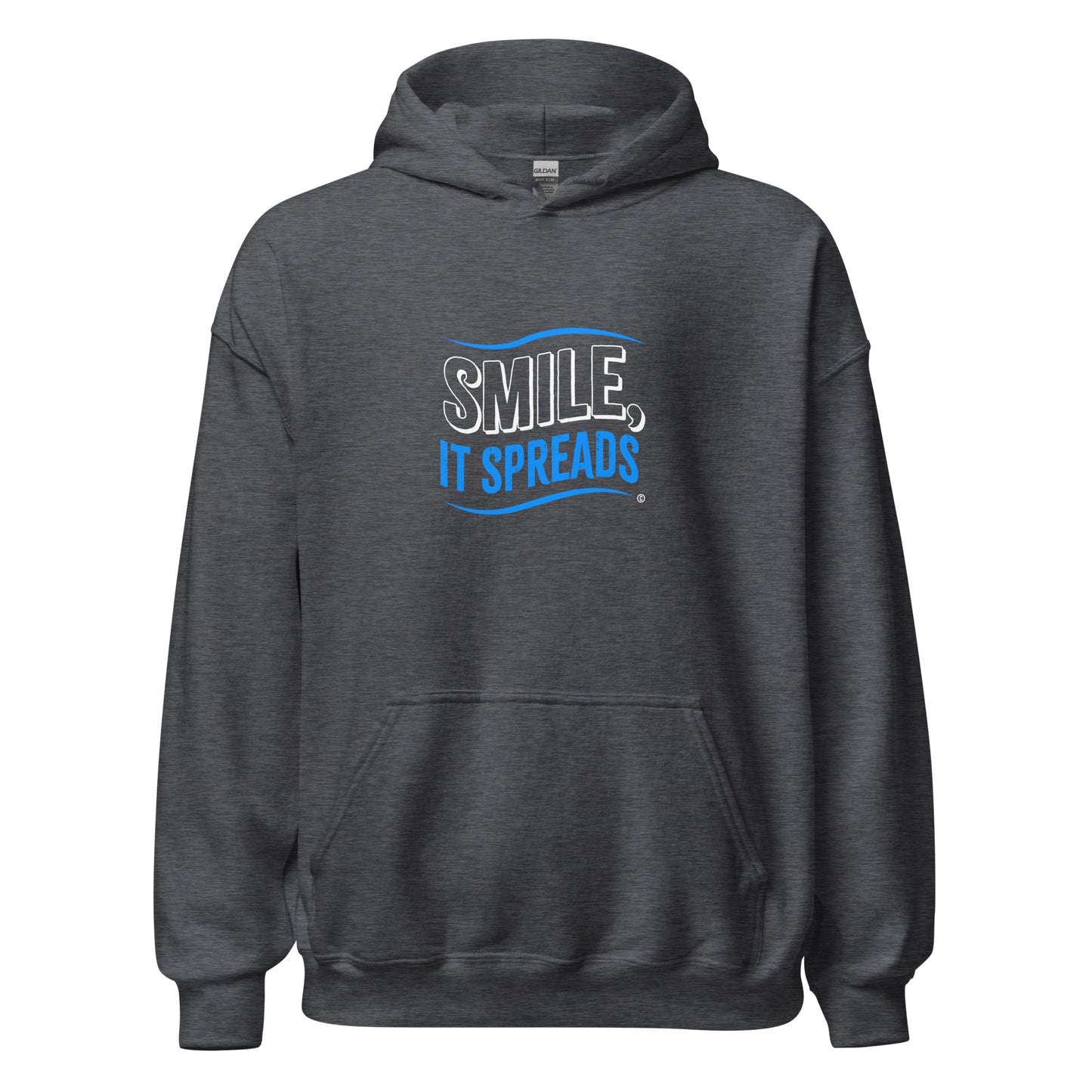 Smile, It Spreads Unisex Hoodies